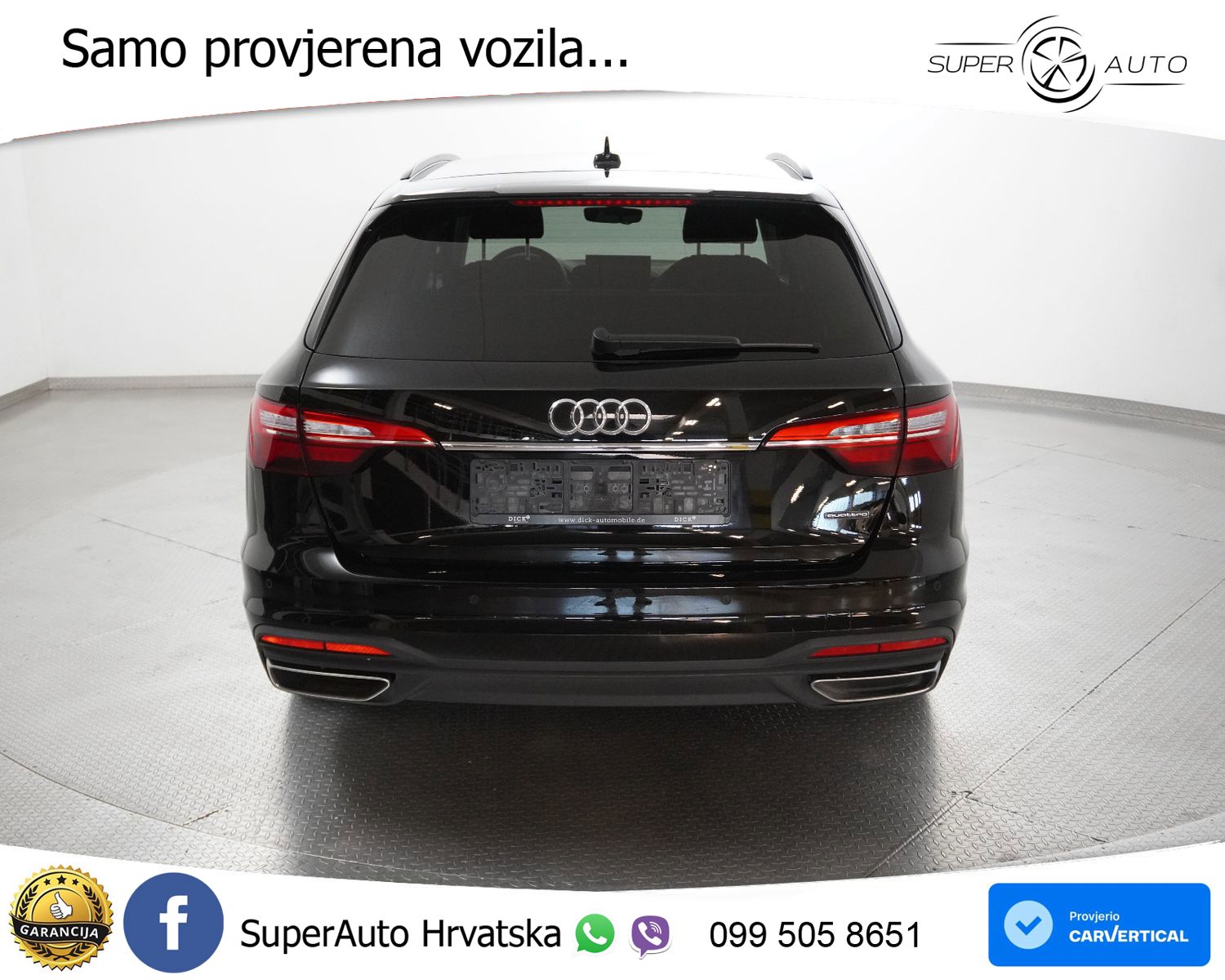 Audi A4 Avant 50 TDI quattro Aut. Sport 286 KS, LED+GR SJED+NAVI