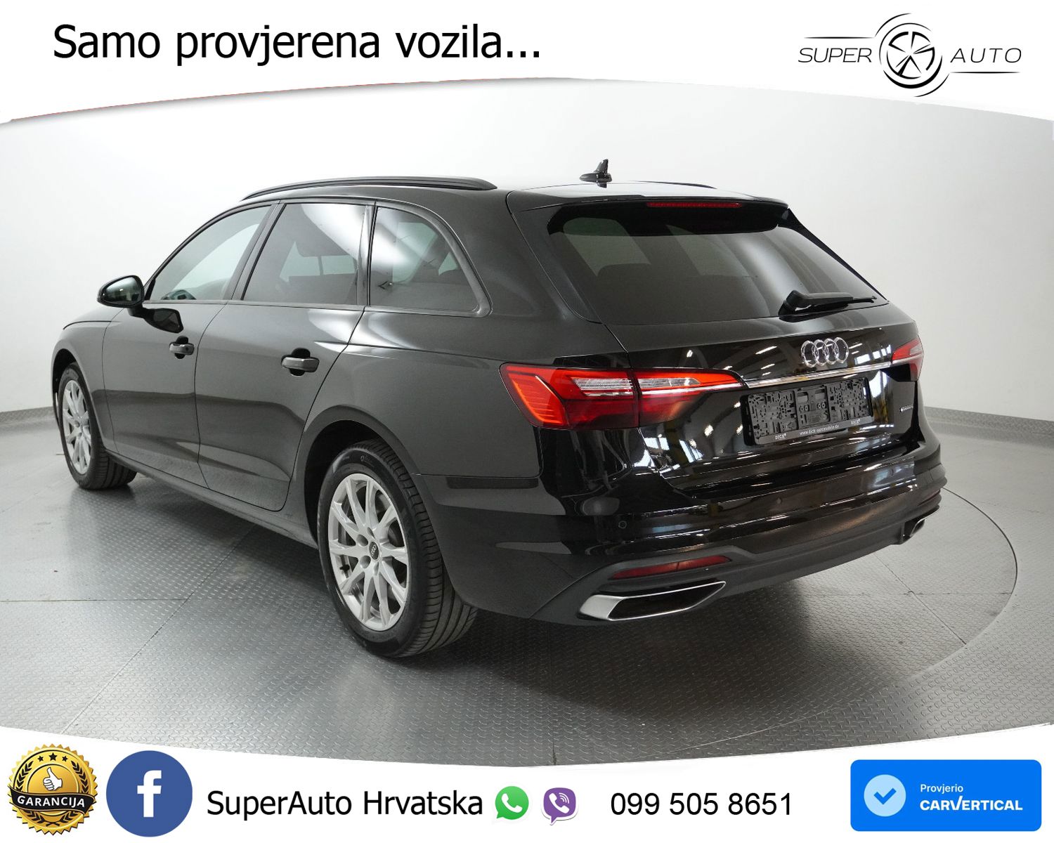 Audi A4 Avant 50 TDI quattro Aut. Sport 286 KS, LED+GR SJED+NAVI