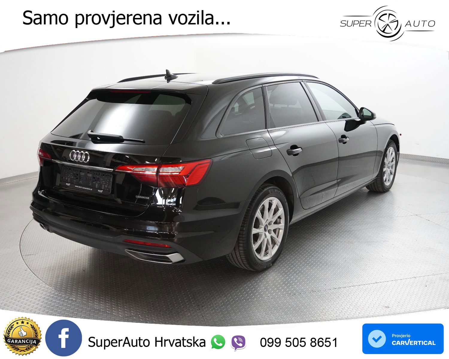Audi A4 Avant 50 TDI quattro Aut. Sport 286 KS, LED+GR SJED+NAVI