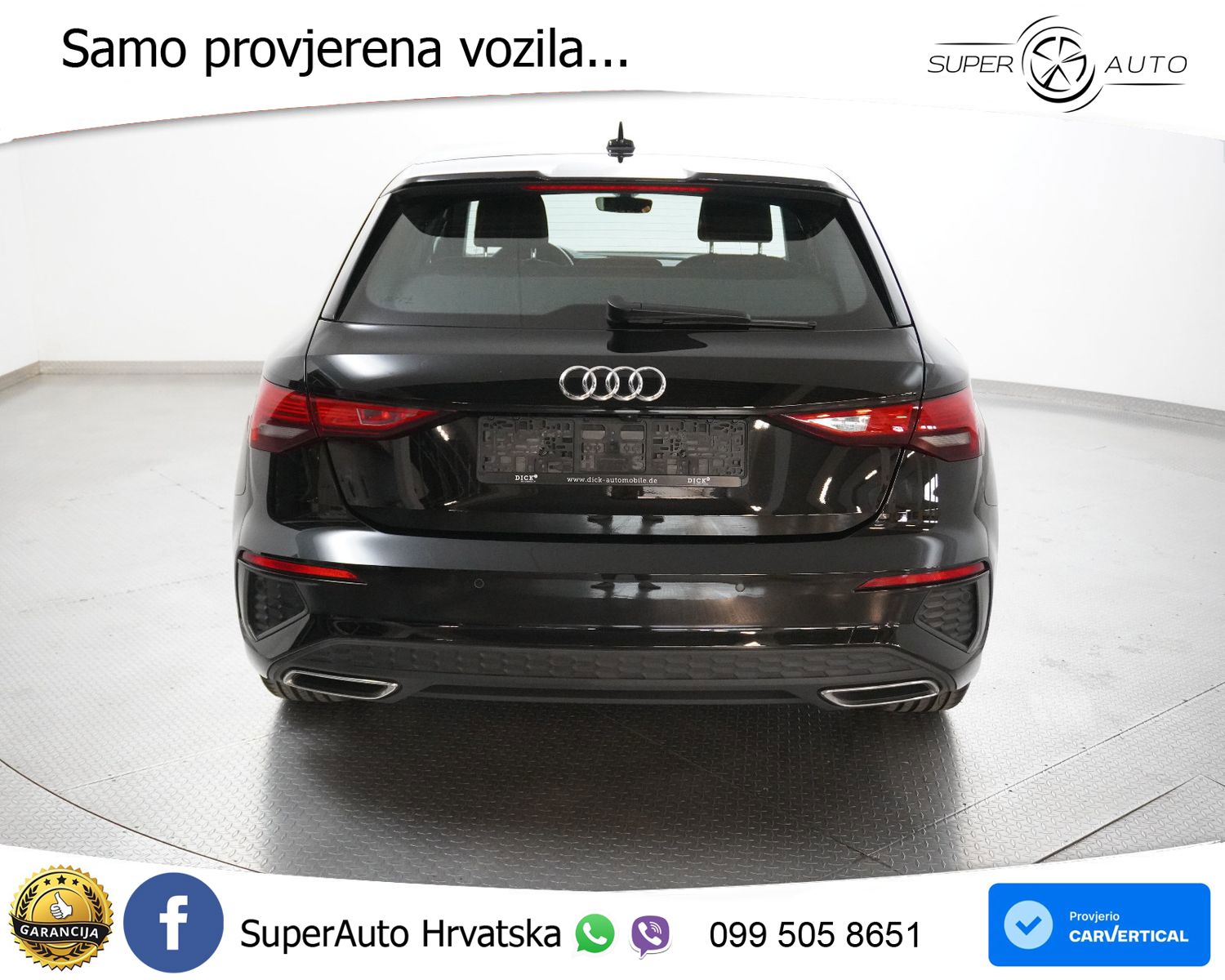 Audi A3 SB 30 TDI Aut. S line 116 KS, LED+KAM+GR SJED+VIRT+ASIST
