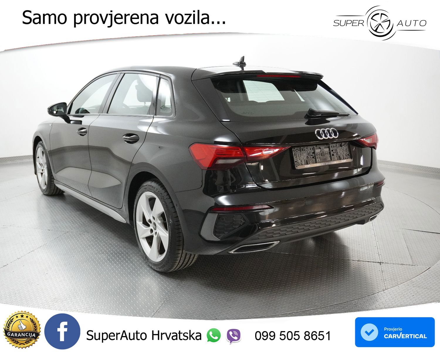 Audi A3 SB 30 TDI Aut. S line 116 KS, LED+KAM+GR SJED+VIRT+ASIST