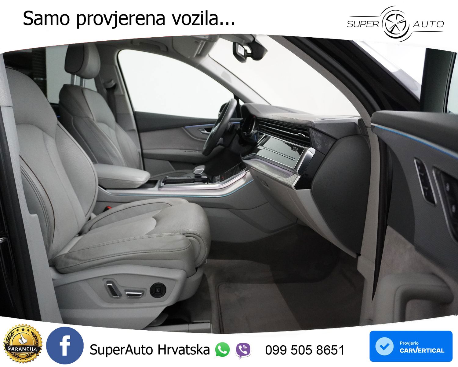Audi Q7 55 TFSIe quattro Aut. S line 381 KS, ACC+LED+360+GR SJED+HEAD+PANO