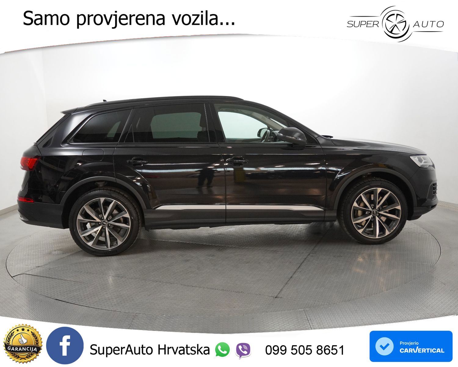 Audi Q7 55 TFSIe quattro Aut. S line 381 KS, ACC+LED+360+GR SJED+HEAD+PANO
