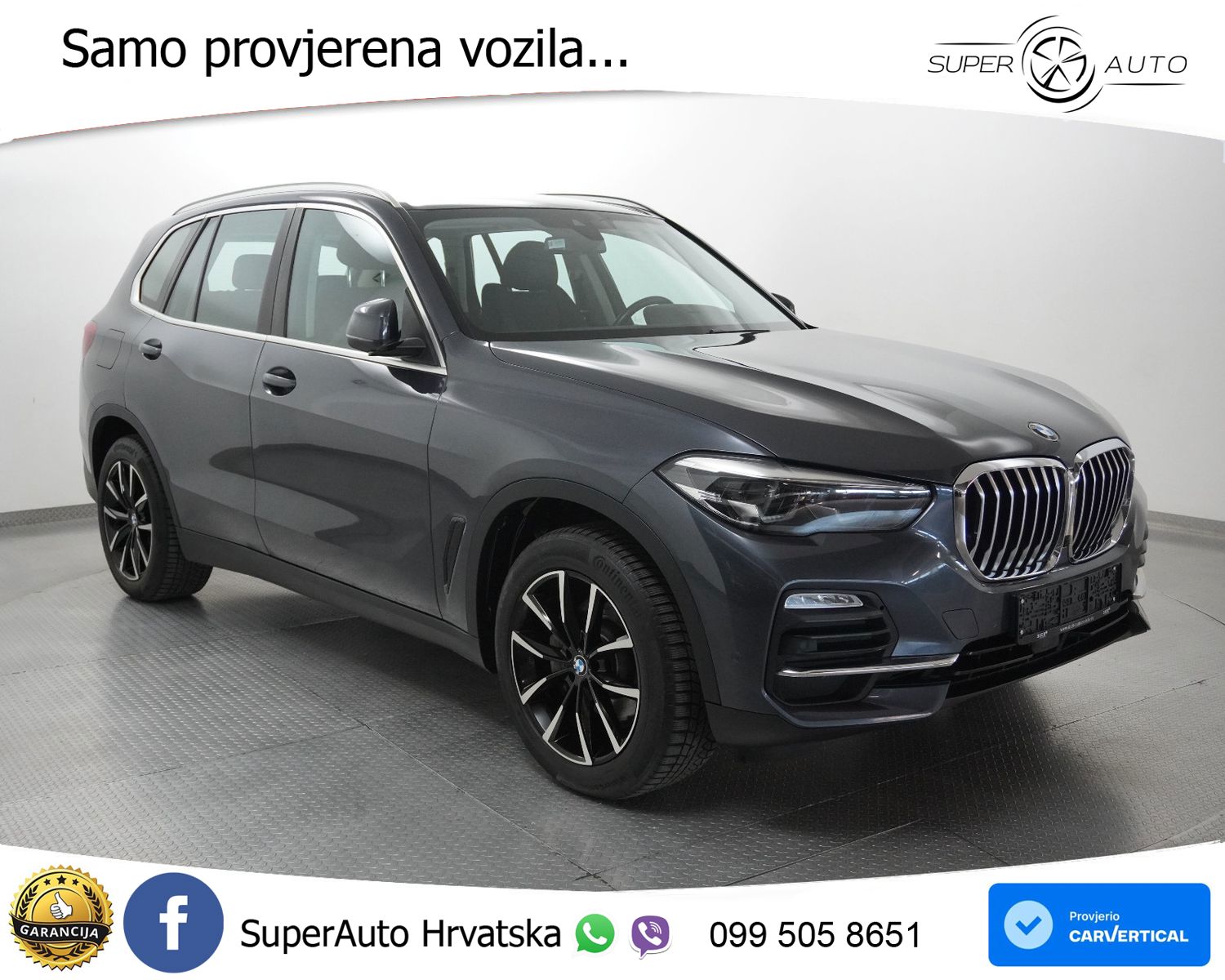 BMW X5 30d xDrive Aut. 265 KS, ACC+LED+KAM+GR SJED+VIRT+ASIST