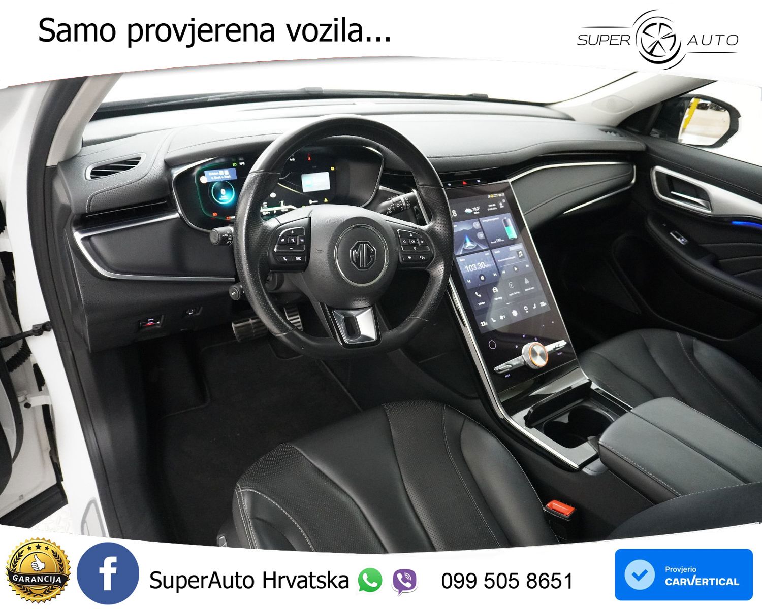 MG Marvel R 70 kWh Luxury 179 KS, ACC+LED+360+GR SJED+PANO+VIRT