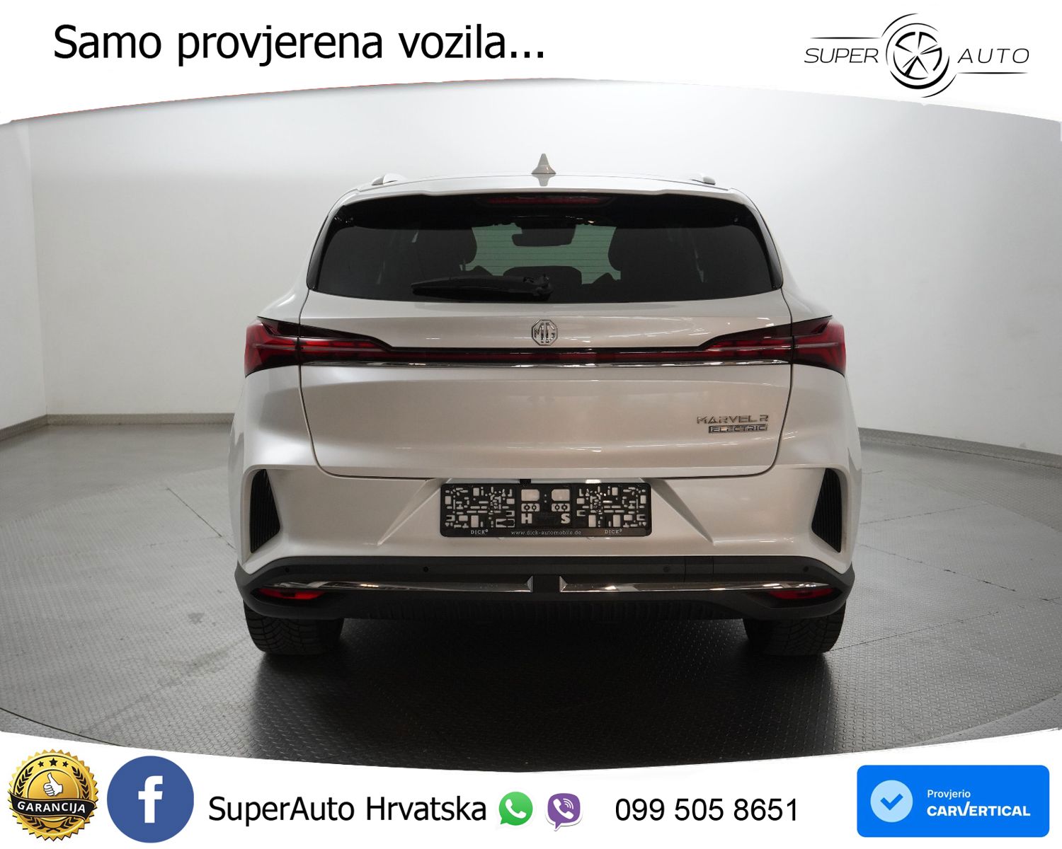 MG Marvel R 70 kWh Luxury 179 KS, ACC+LED+360+GR SJED+PANO+VIRT