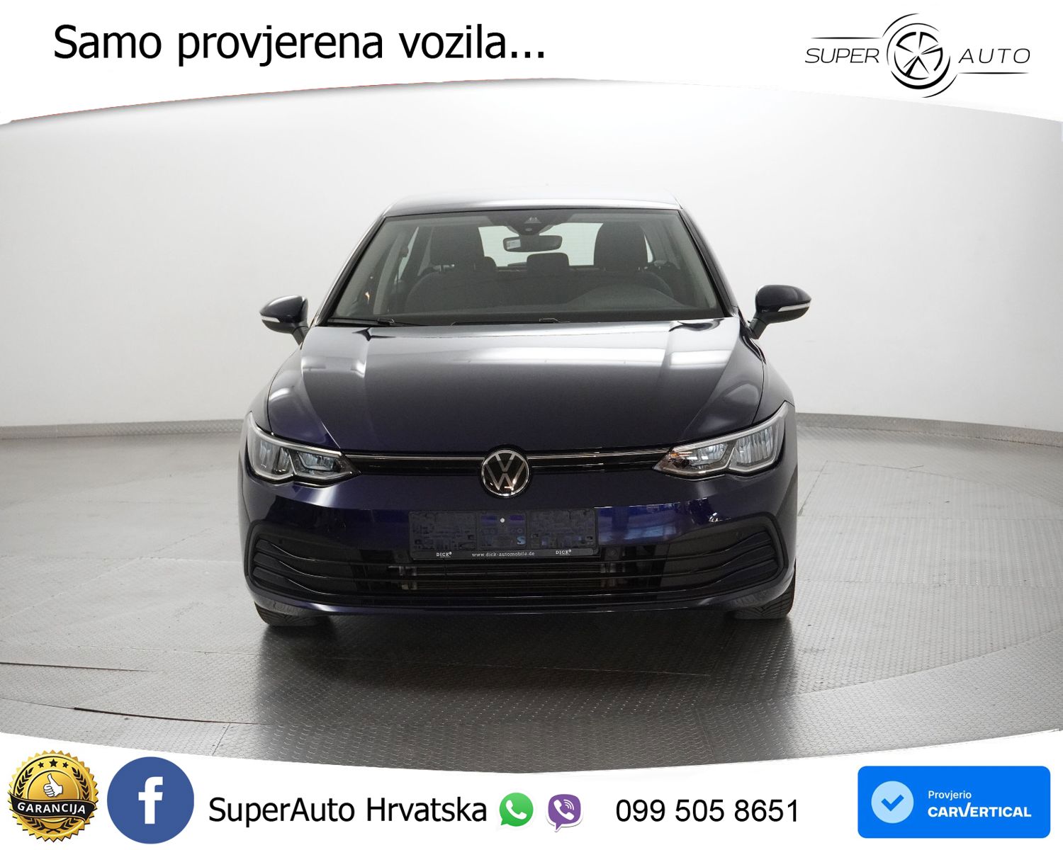 VW Golf 8 1.0 eTSI DSG Life 110 KS, ACC+LED+KAM+GR SJED+VIRT+ASIST