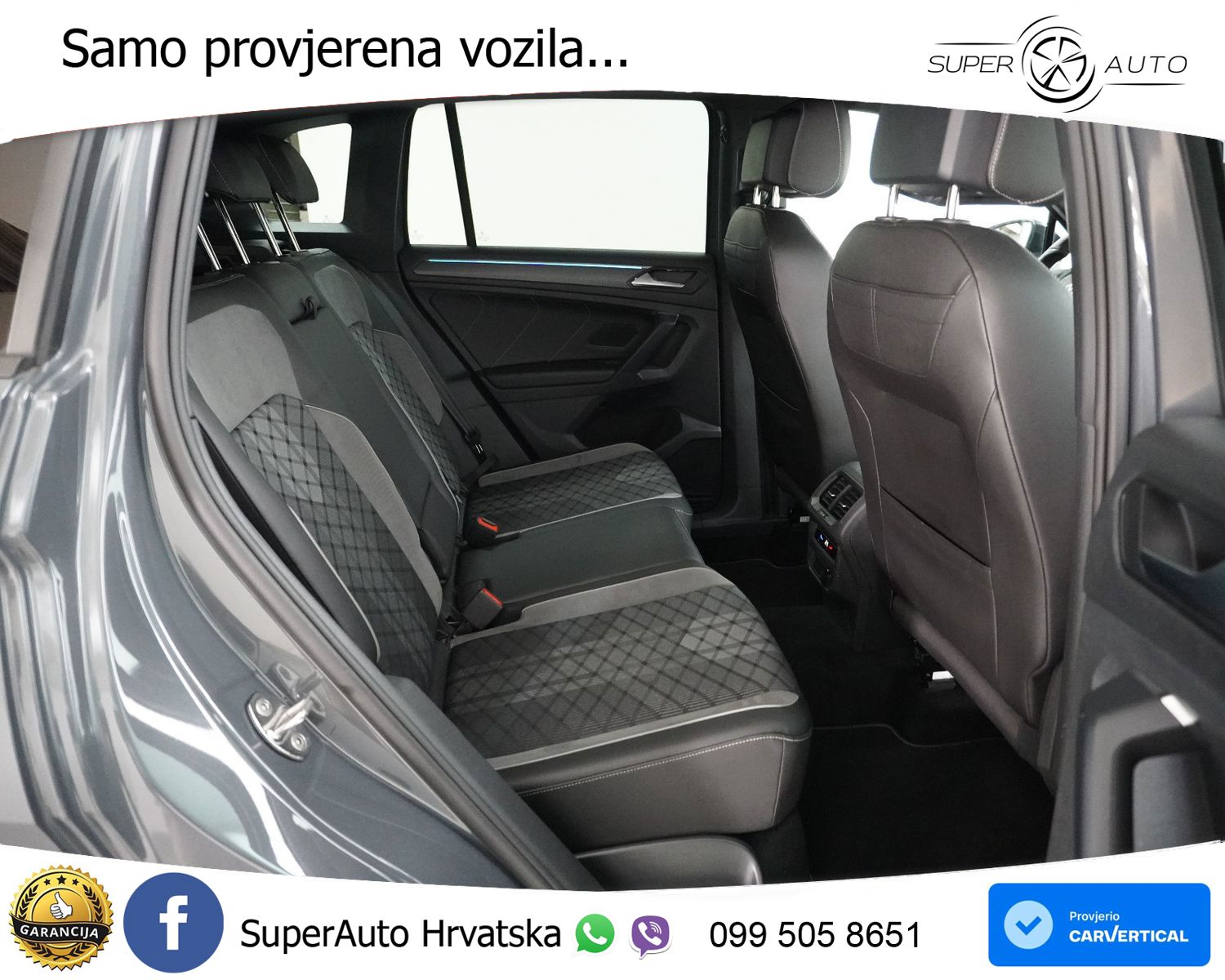 VW Tiguan 2.0 TSI 4M Aut. 2xR-Line 190 KS, ACC+LED+GR SJED+VIRT+ASIST