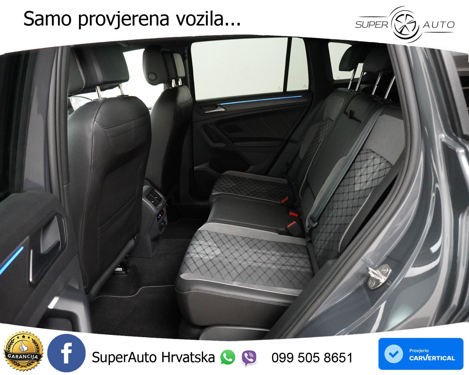 VW Tiguan 2.0 TSI 4M Aut. 2xR-Line 190 KS, ACC+LED+GR SJED+VIRT+ASIST