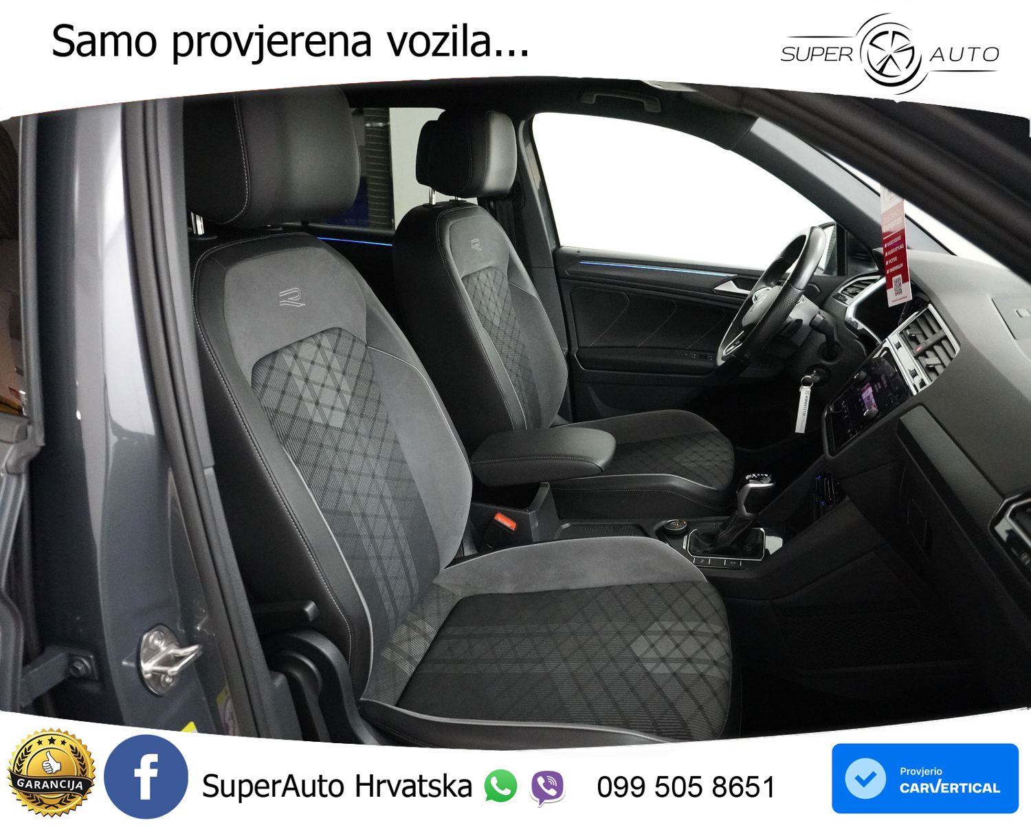VW Tiguan 2.0 TSI 4M Aut. 2xR-Line 190 KS, ACC+LED+GR SJED+VIRT+ASIST