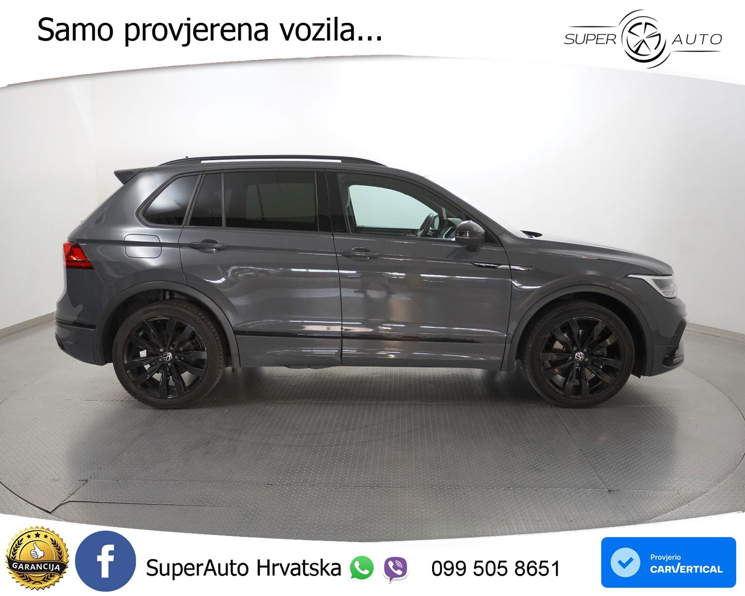 VW Tiguan 2.0 TSI 4M Aut. 2xR-Line 190 KS, ACC+LED+GR SJED+VIRT+ASIST