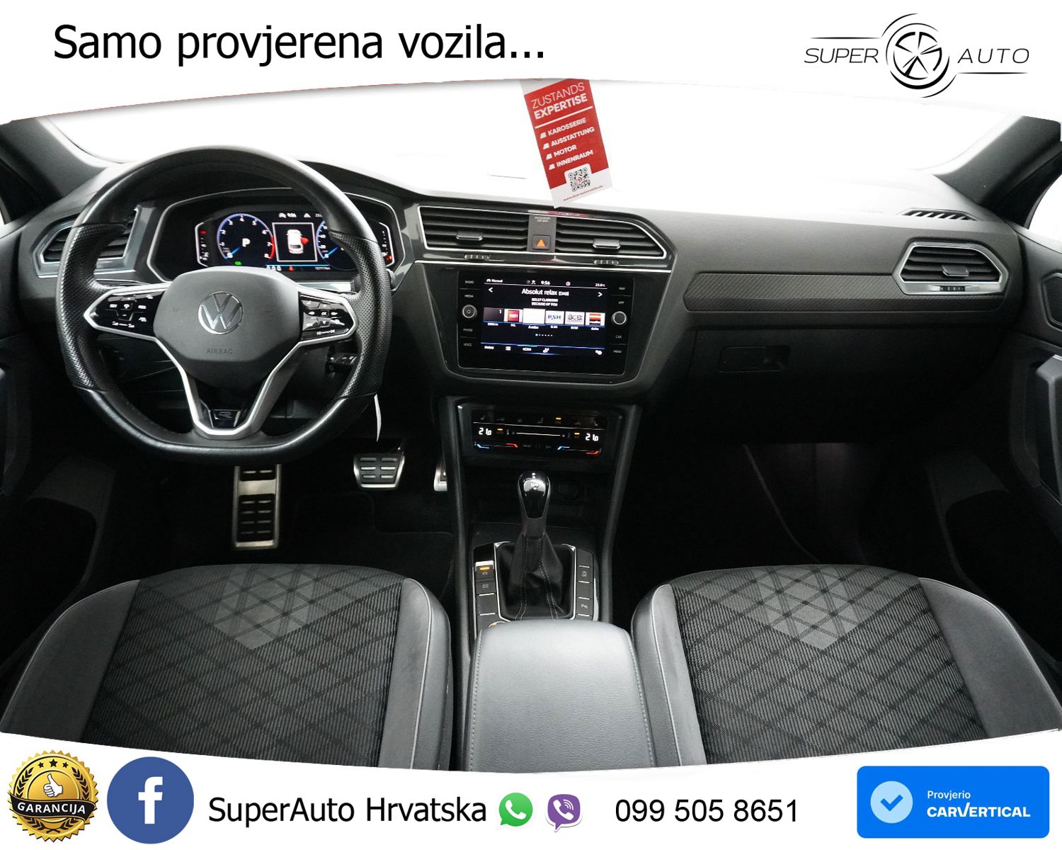 VW Tiguan 2.0 TSI 4M Aut. 2xR-Line 190 KS, ACC+LED+GR SJED+VIRT+ASIST