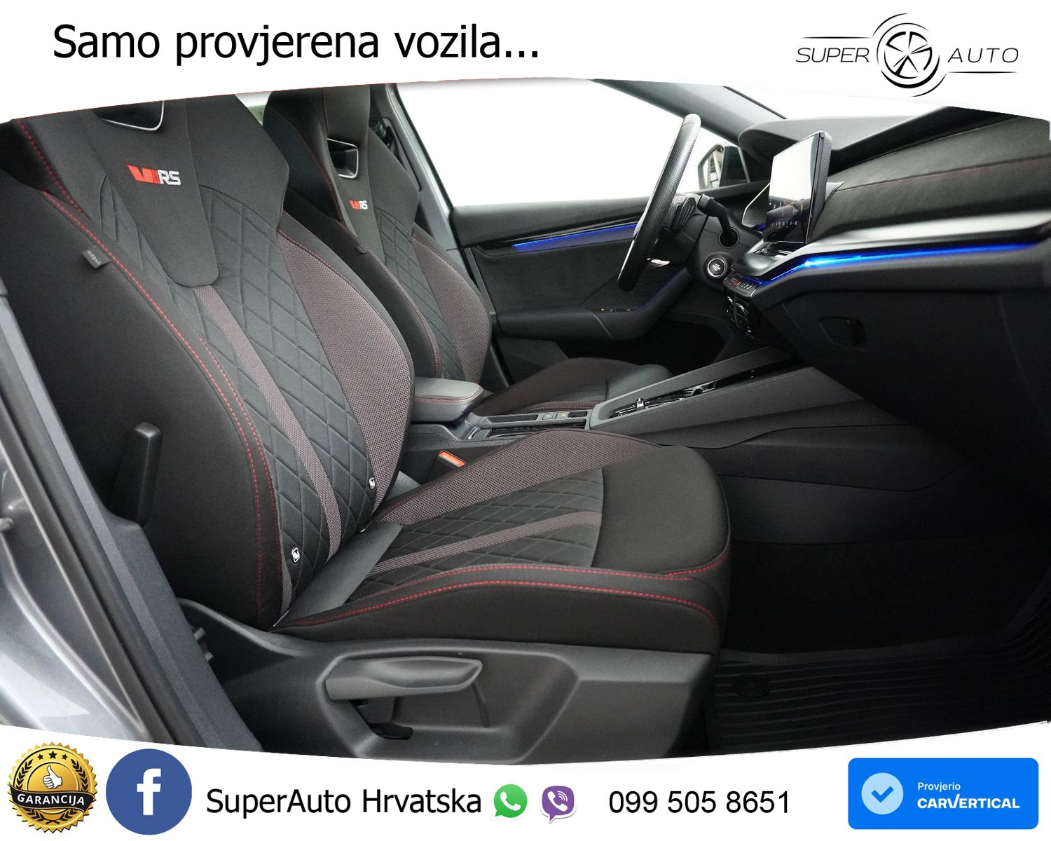 Škoda Octavia Combi RS 2.0 TSI Aut. 245 KS, MATRIX+GR SJED+VIRT+ASIST