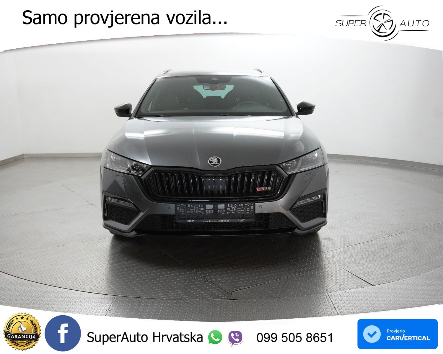 Škoda Octavia Combi RS 2.0 TSI Aut. 245 KS, MATRIX+GR SJED+VIRT+ASIST