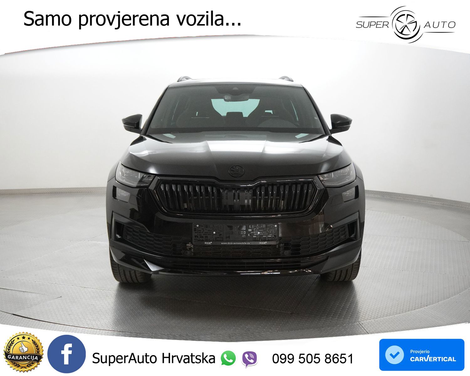 Škoda Kodiaq 2.0 TDI 4x4 Aut. Sportline 200 KS, ACC+LED+KAM+GR SJED+PANO+VIRT
