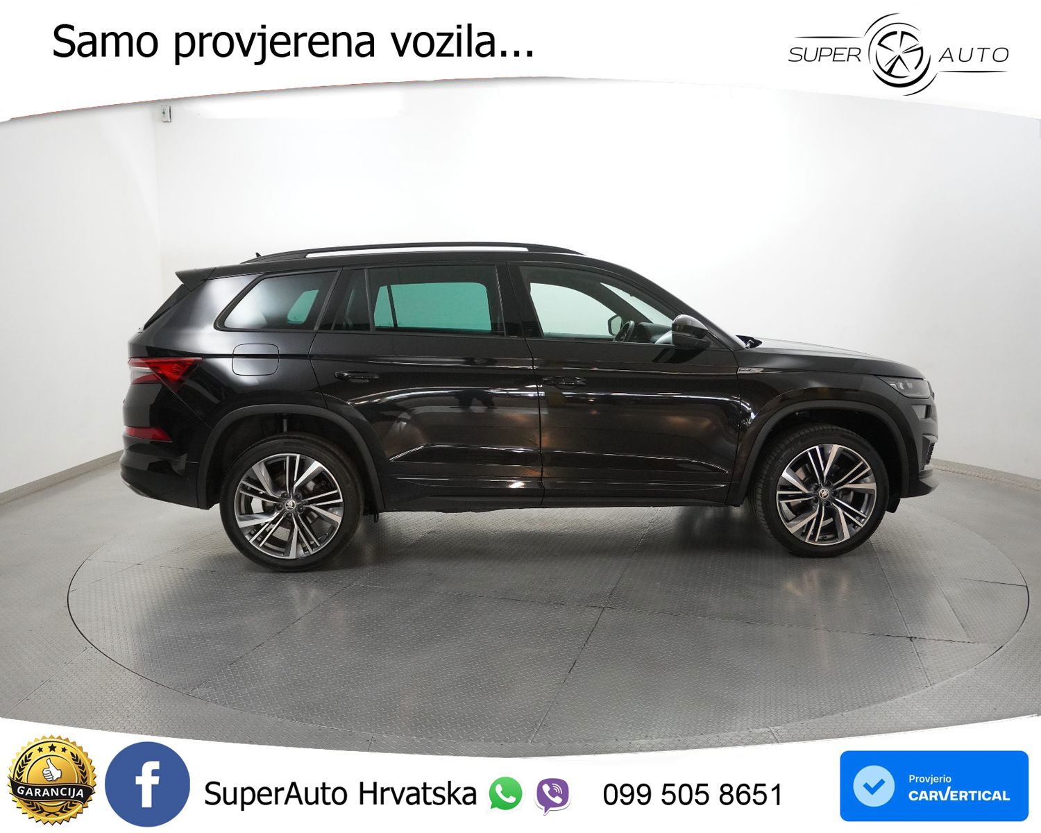 Škoda Kodiaq 2.0 TDI 4x4 Aut. Sportline 200 KS, ACC+LED+KAM+GR SJED+PANO+VIRT