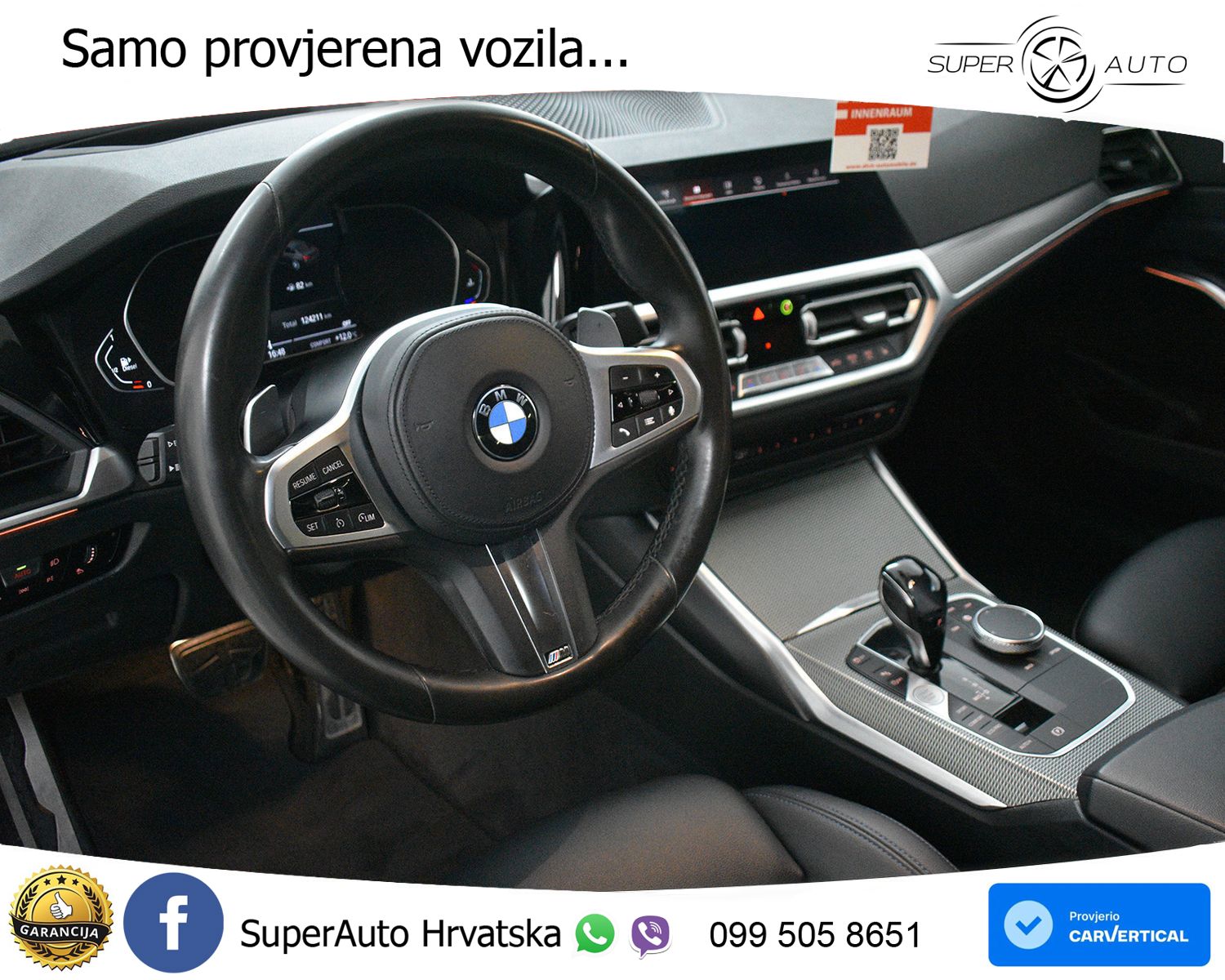 BMW 330d Aut. M Sport 265 KS, LED+KAM+GR SJED+HEAD+ASIST