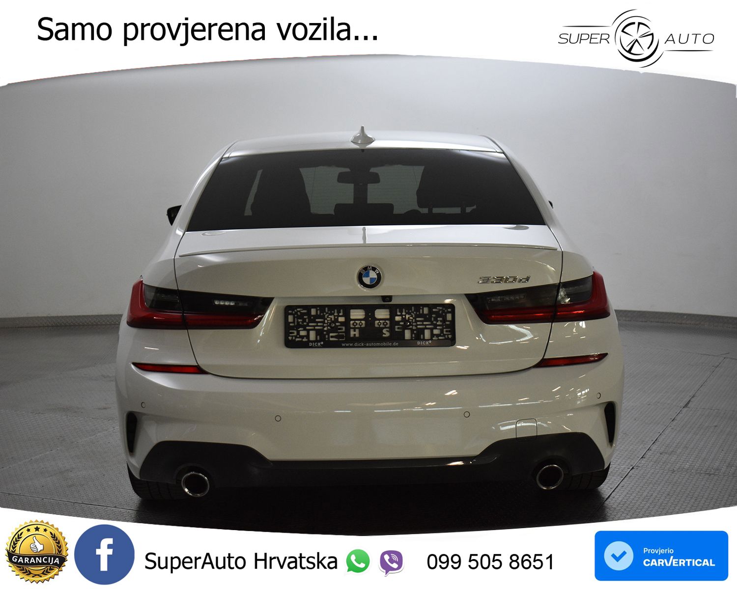 BMW 330d Aut. M Sport 265 KS, LED+KAM+GR SJED+HEAD+ASIST