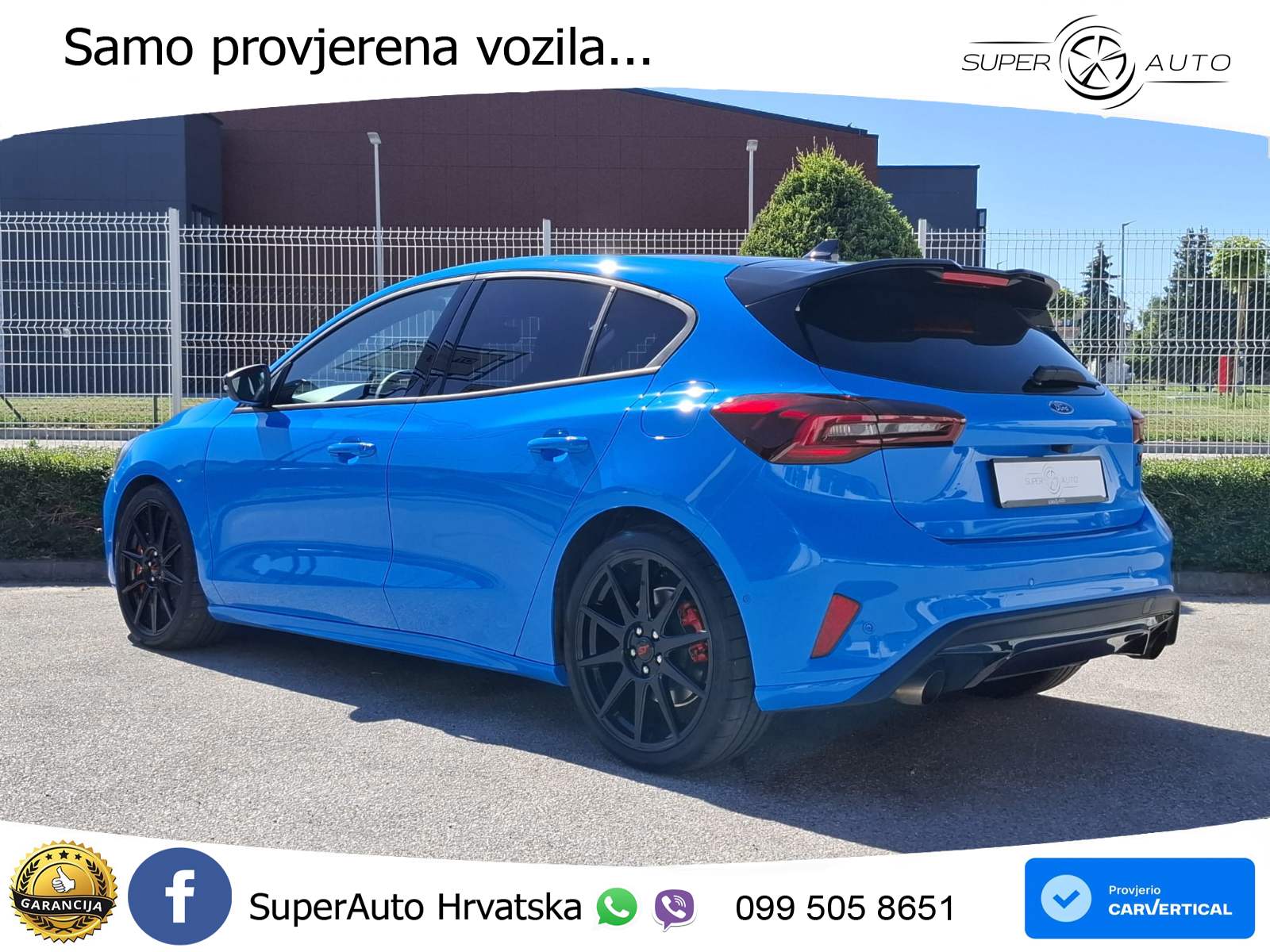 Ford Focus ST X 2.3 EcoBoost manual 280 KS, REG 02/27 ACC+KAM+GR SJED+VIRT+B&O