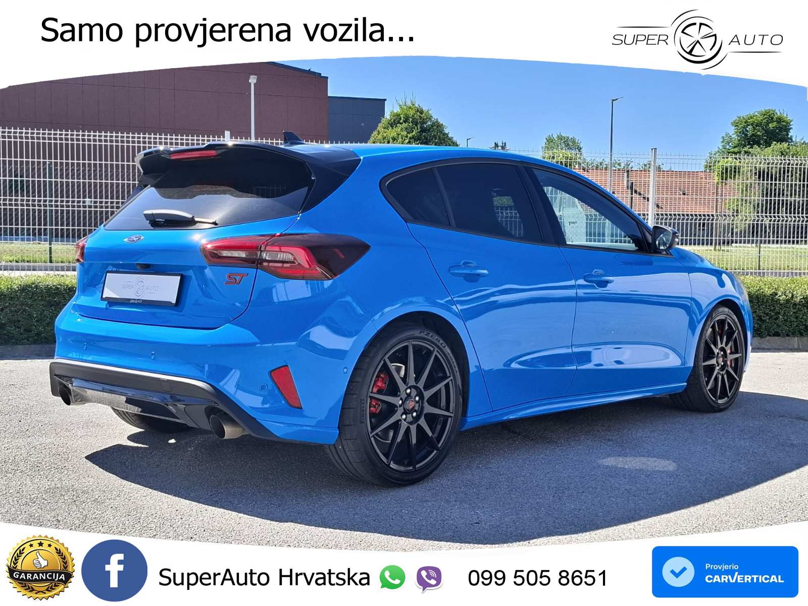 Ford Focus ST X 2.3 EcoBoost manual 280 KS, REG 02/27 ACC+KAM+GR SJED+VIRT+B&O