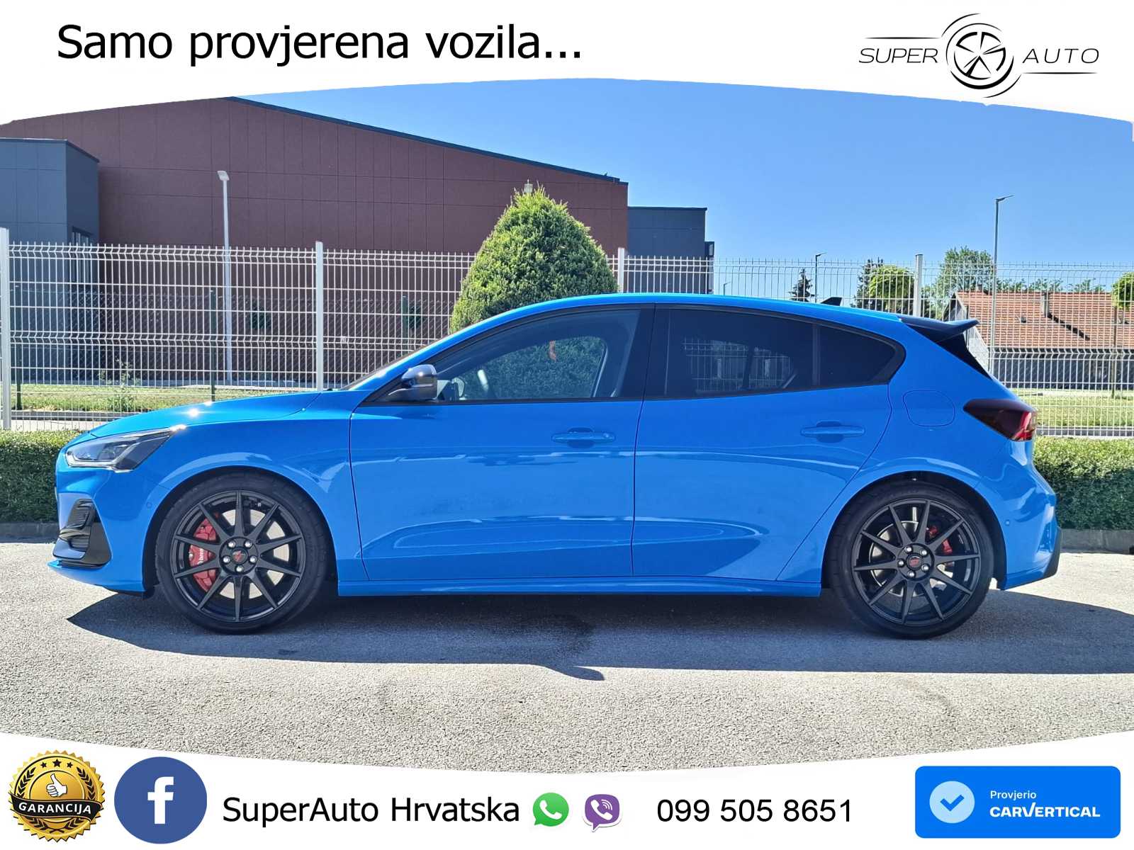 Ford Focus ST X 2.3 EcoBoost manual 280 KS, REG 02/27 ACC+KAM+GR SJED+VIRT+B&O