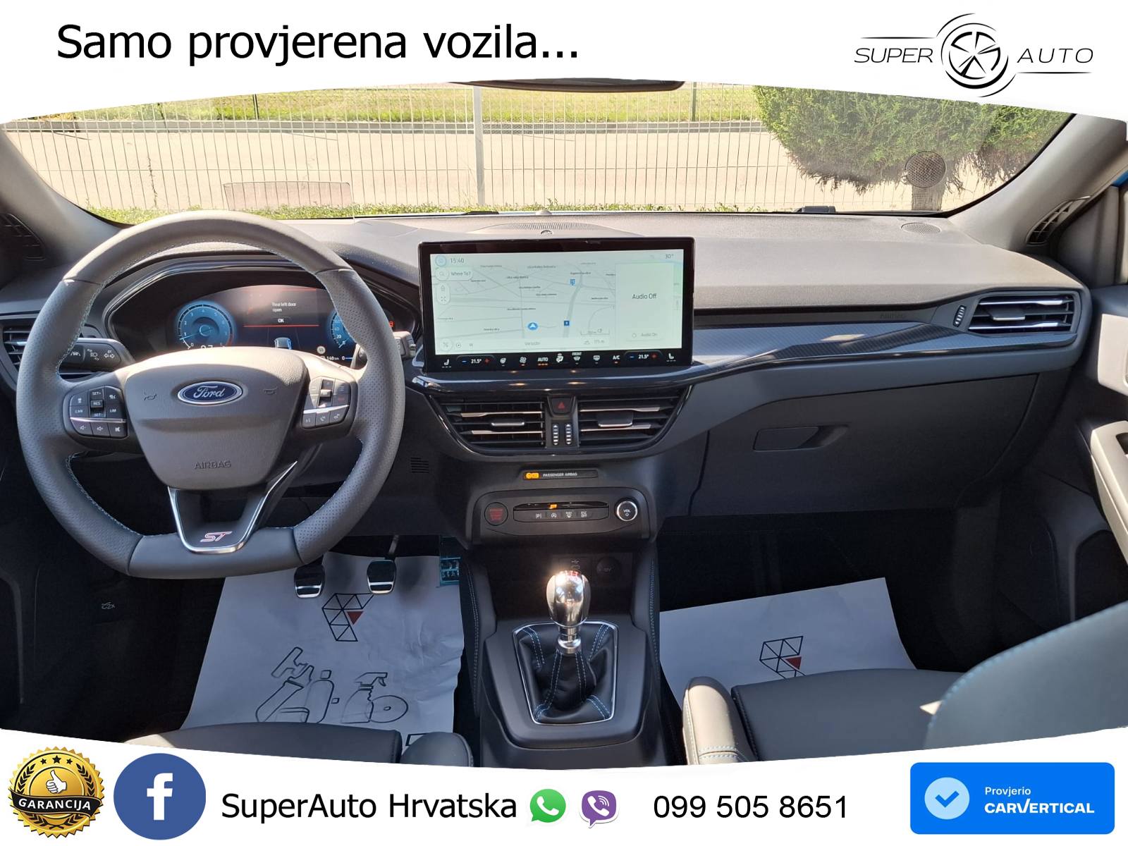 Ford Focus ST X 2.3 EcoBoost manual 280 KS, REG 02/27 ACC+KAM+GR SJED+VIRT+B&O