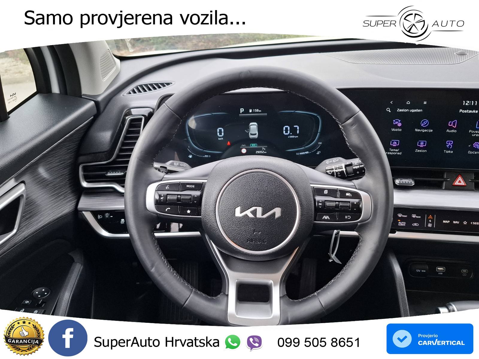 Kia Sportage 1.6 T-GDI Aut. LX Fresh 160 KS, REG 10/26 LED+KAM+GR SJED+VIRT