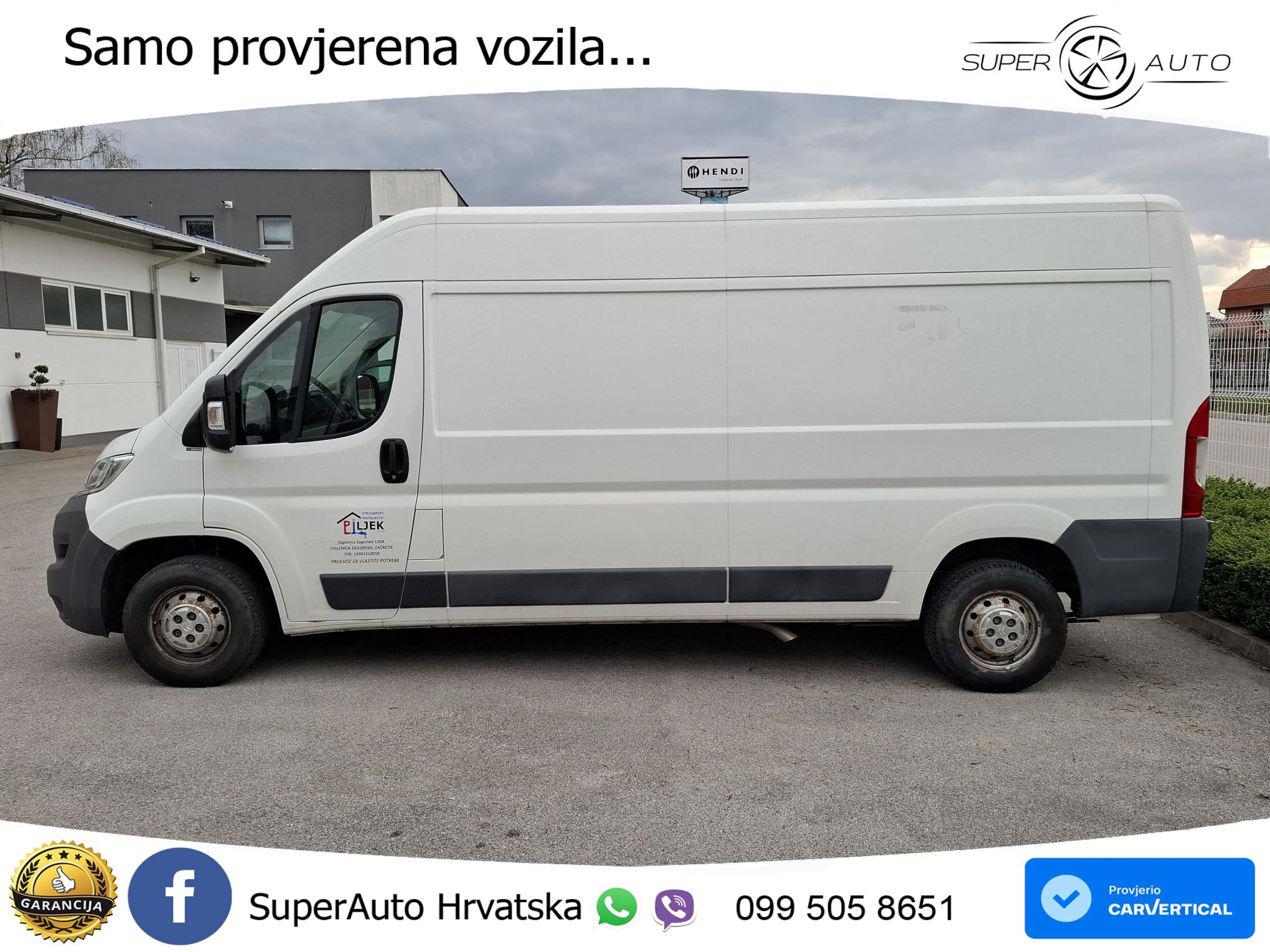 Citroen Jumper 2.0 HDi L3H2 165 KS, u PDV-u, REG 08/27