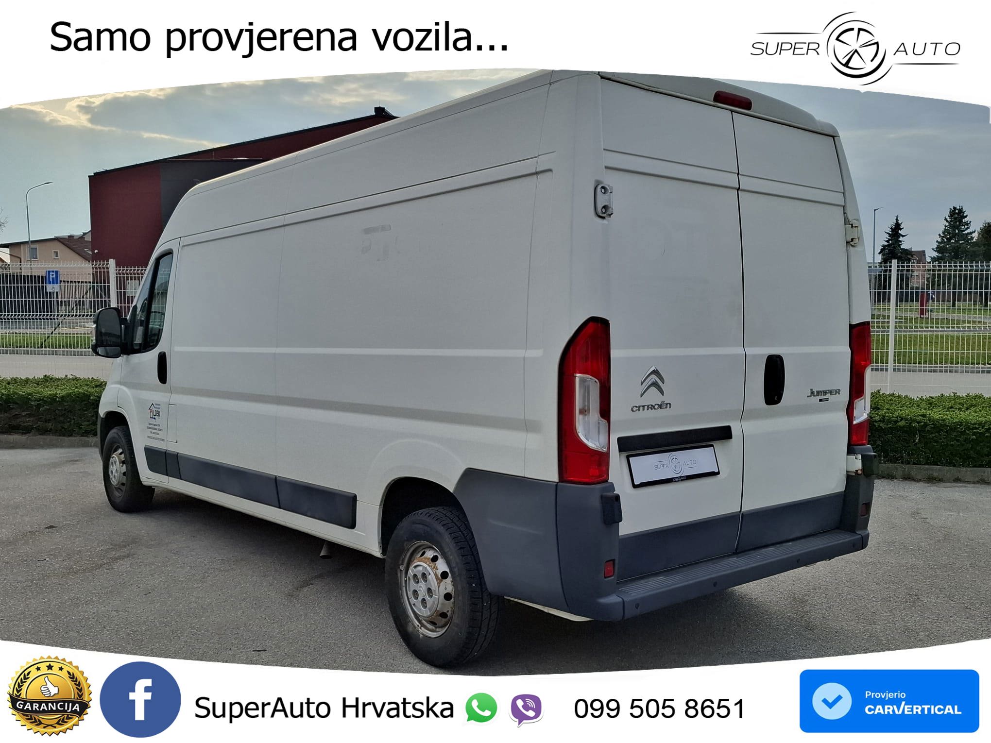 Citroen Jumper 2.0 HDi L3H2 165 KS, u PDV-u, REG 08/27