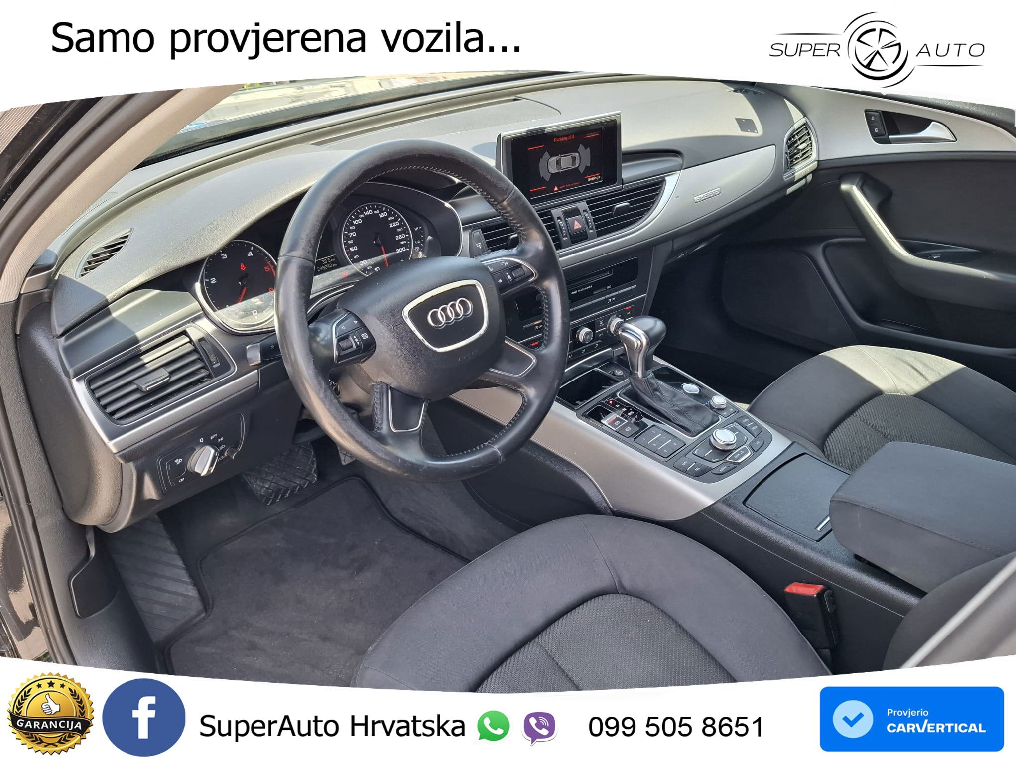 Audi A6 3.0 TDI quattro S tronic 204 KS, REG 01/27, TEM+PARK