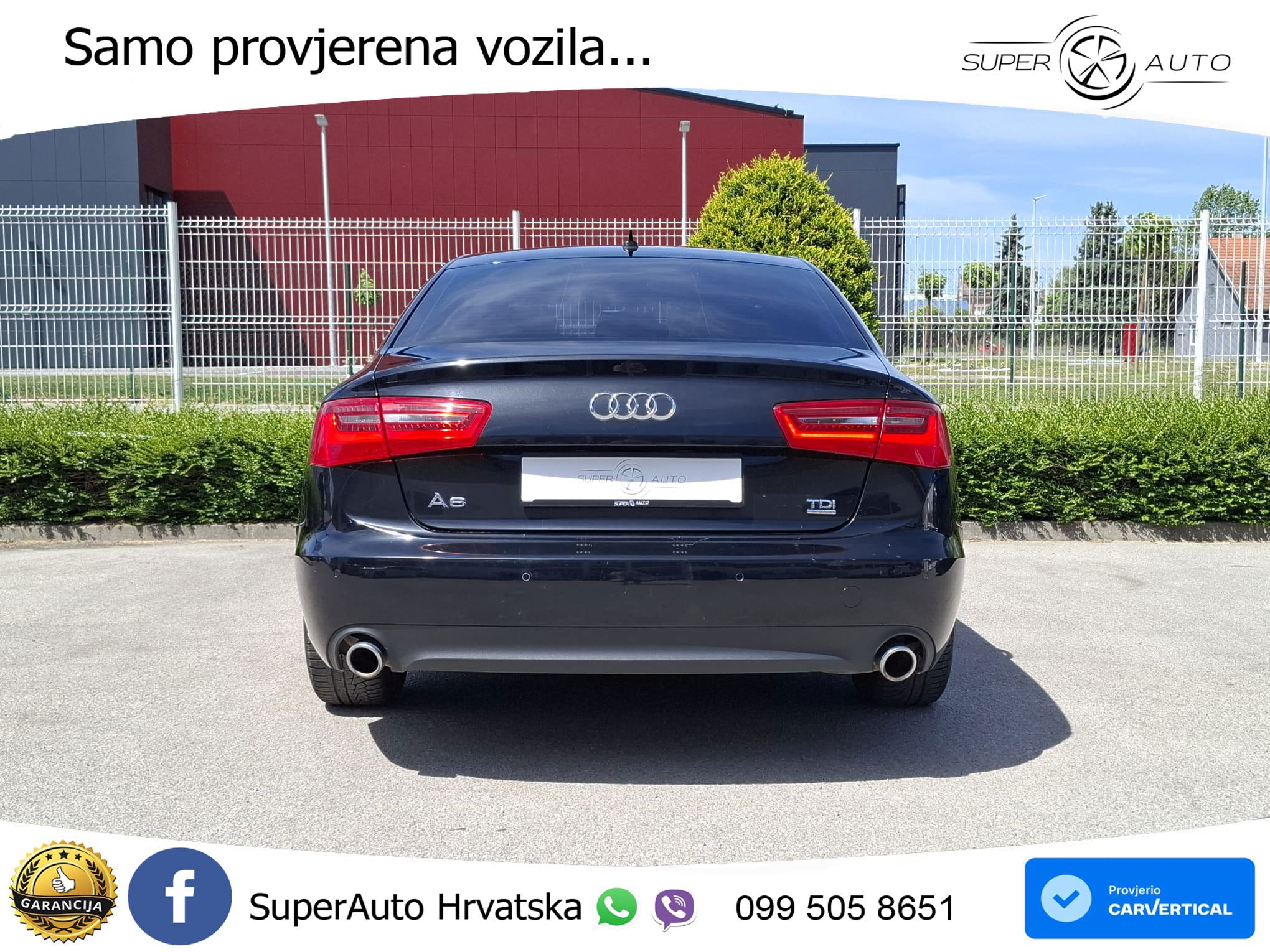 Audi A6 3.0 TDI quattro S tronic 204 KS, REG 01/27, TEM+PARK