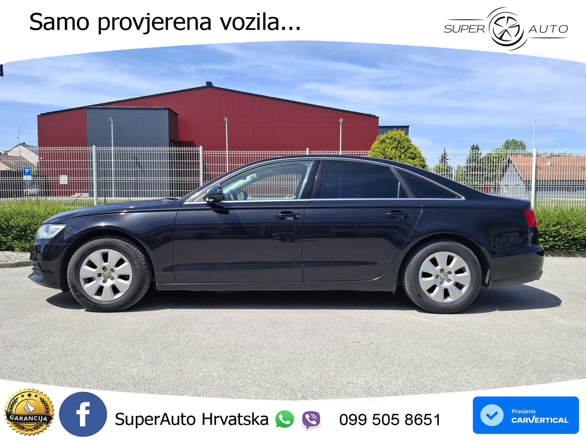Audi A6 3.0 TDI quattro S tronic 204 KS, REG 01/27, TEM+PARK