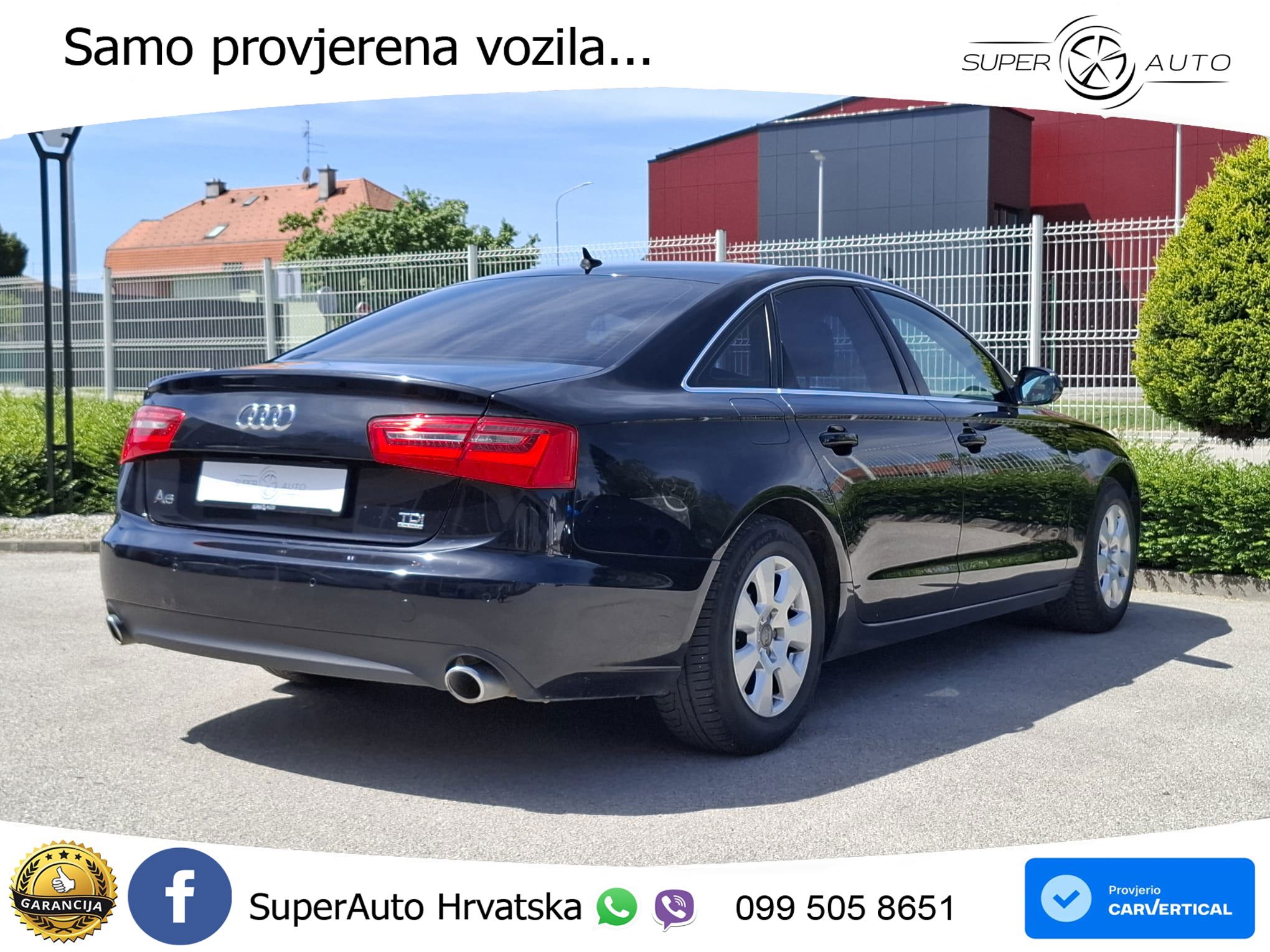 Audi A6 3.0 TDI quattro S tronic 204 KS, REG 01/27, TEM+PARK