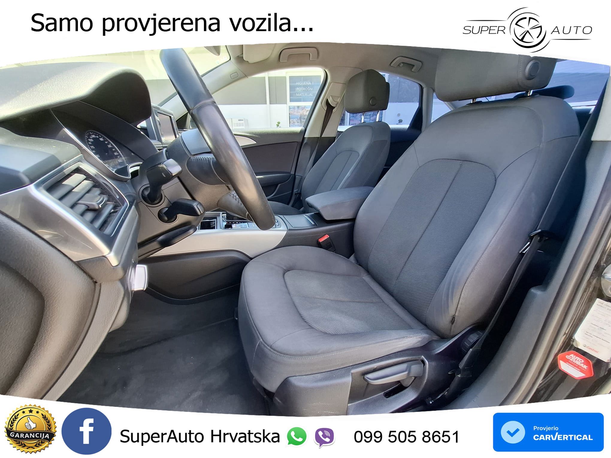 Audi A6 3.0 TDI quattro S tronic 204 KS, REG 01/27, TEM+PARK