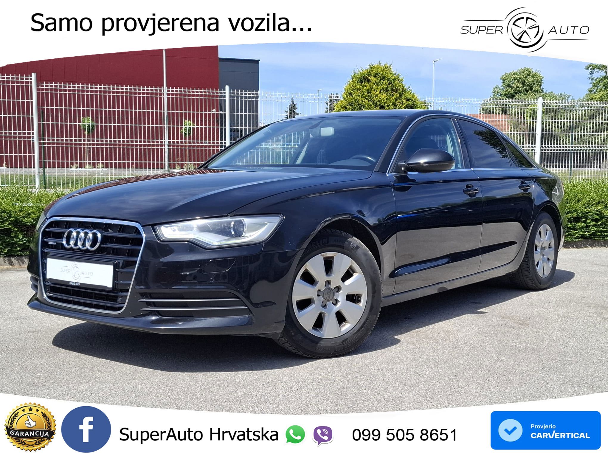 Audi A6 3.0 TDI quattro S tronic 204 KS, REG 01/27, TEM+PARK