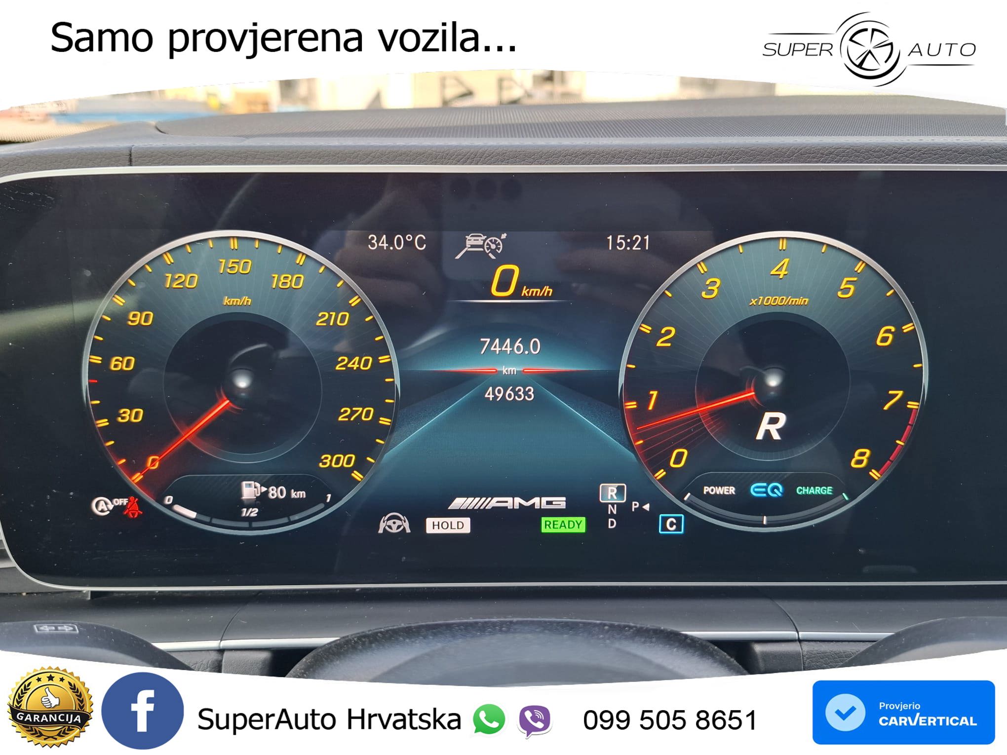 Mercedes AMG GLE 63 V8 4M Aut. 571 KS, REG 07/27 ZRAČNI+ACC+GR SJED+360+BURM+22"