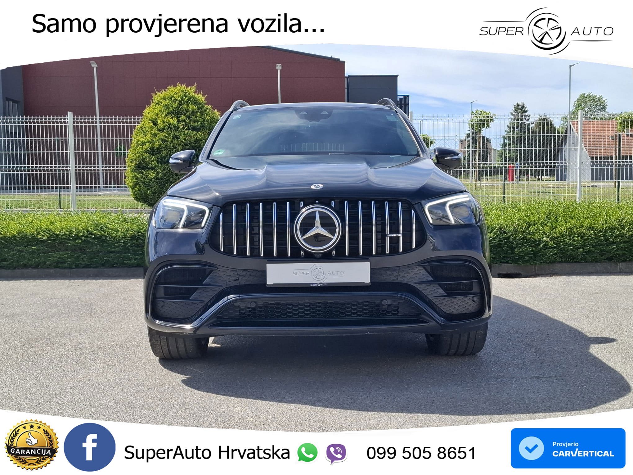 Mercedes AMG GLE 63 V8 4M Aut. 571 KS, REG 07/27 ZRAČNI+ACC+GR SJED+360+BURM+22"