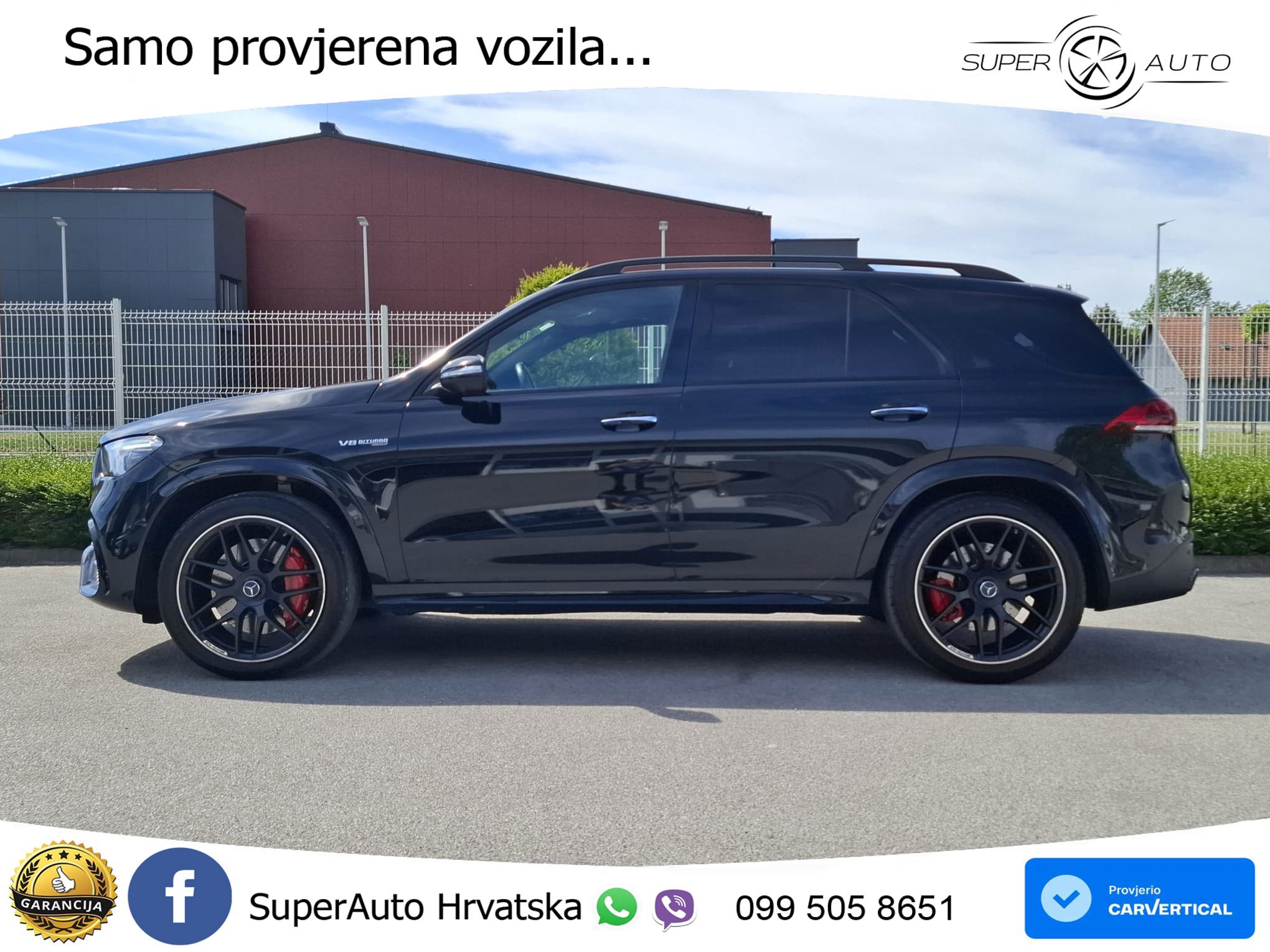 Mercedes AMG GLE 63 V8 4M Aut. 571 KS, REG 07/27 ZRAČNI+ACC+GR SJED+360+BURM+22"