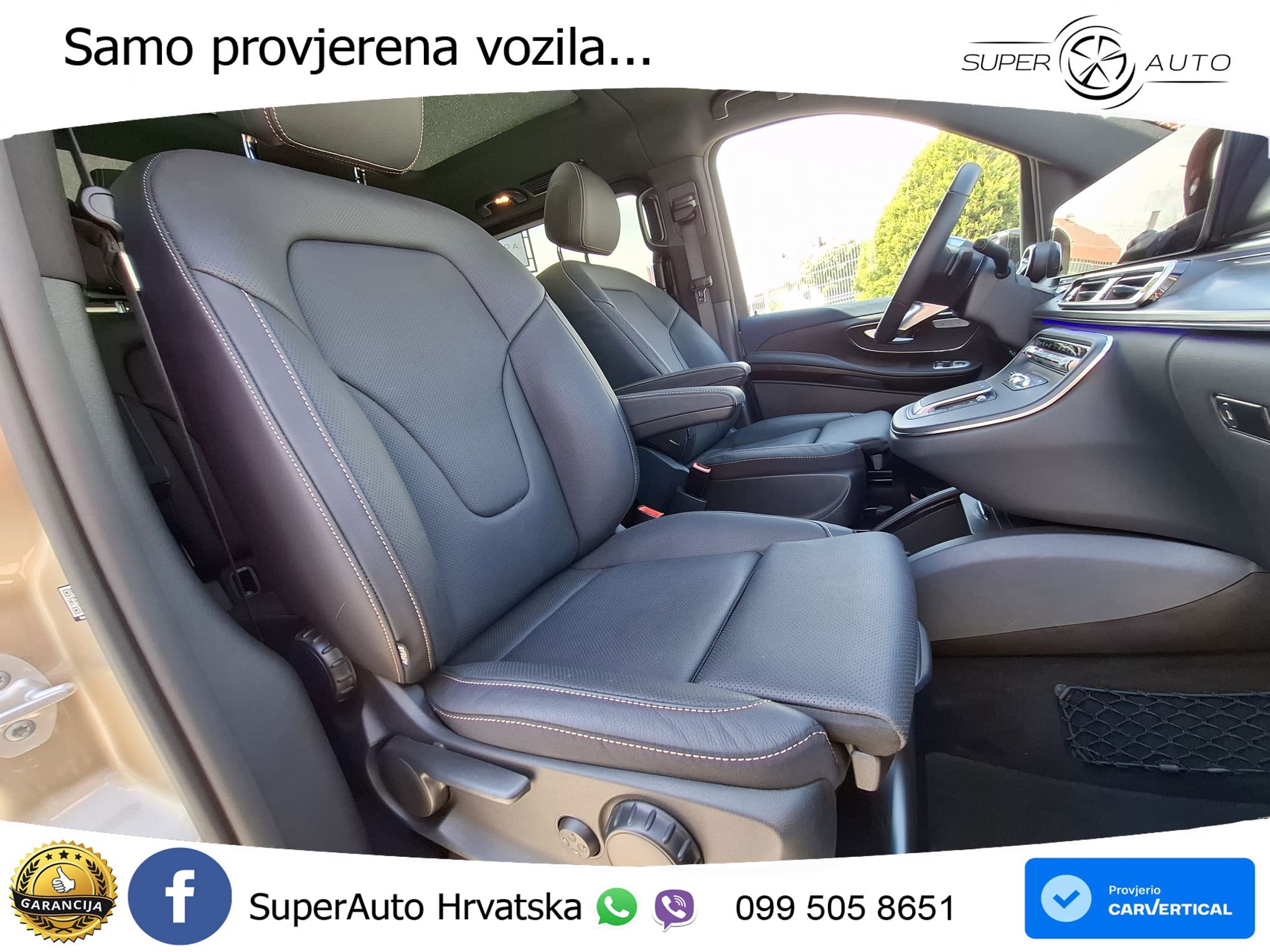 Mercedes EQV 300 Avantgarde Long 204 KS, ZRAČNI+ACC+GR SJED+360+PANO