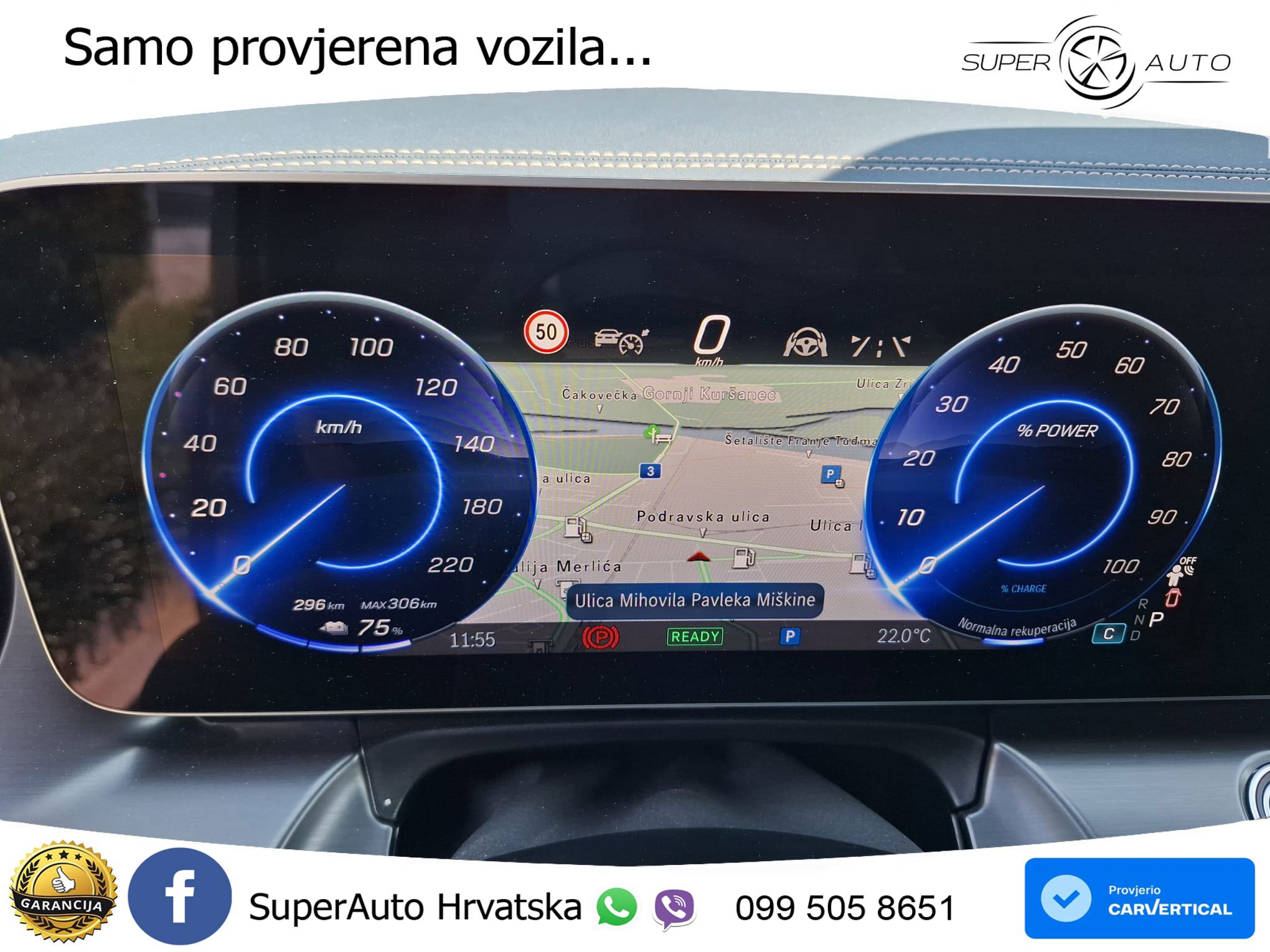 Mercedes EQV 300 Avantgarde Long 204 KS, ZRAČNI+ACC+GR SJED+360+PANO