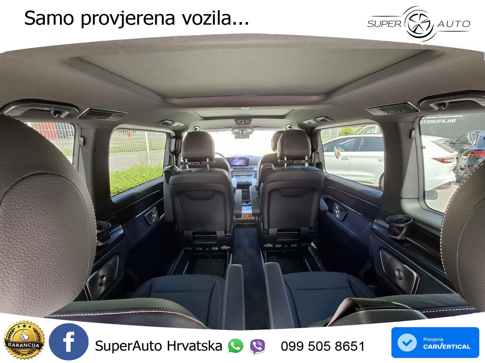 Mercedes EQV 300 Avantgarde Long 204 KS, ZRAČNI+ACC+GR SJED+360+PANO