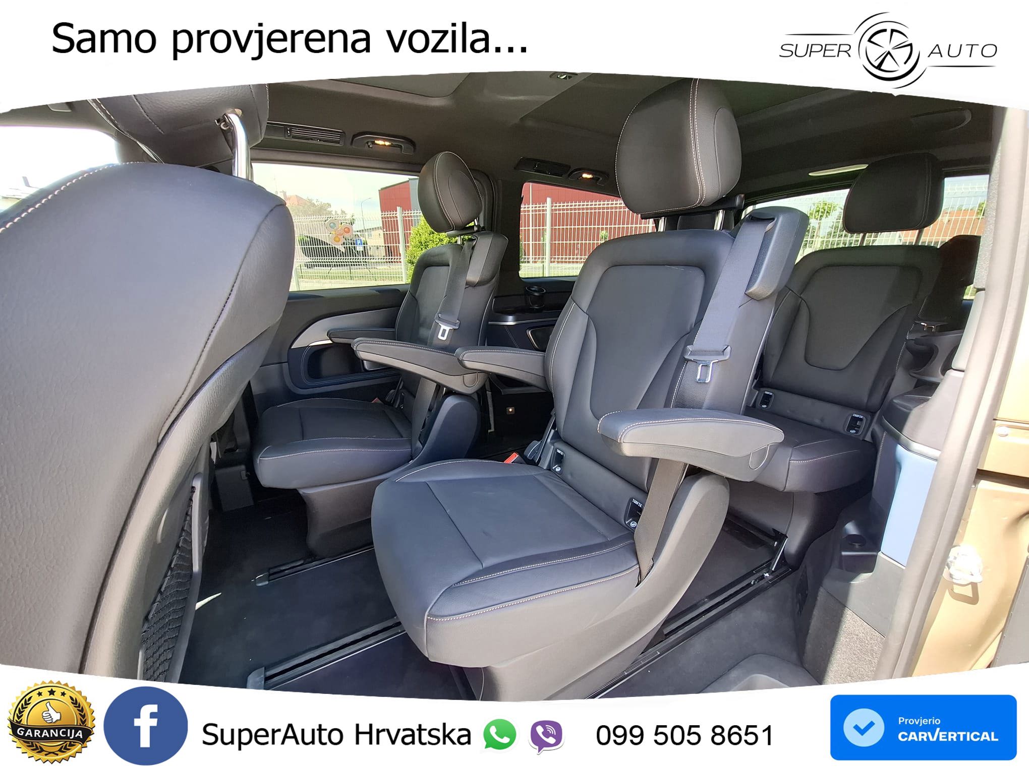 Mercedes EQV 300 Avantgarde Long 204 KS, ZRAČNI+ACC+GR SJED+360+PANO