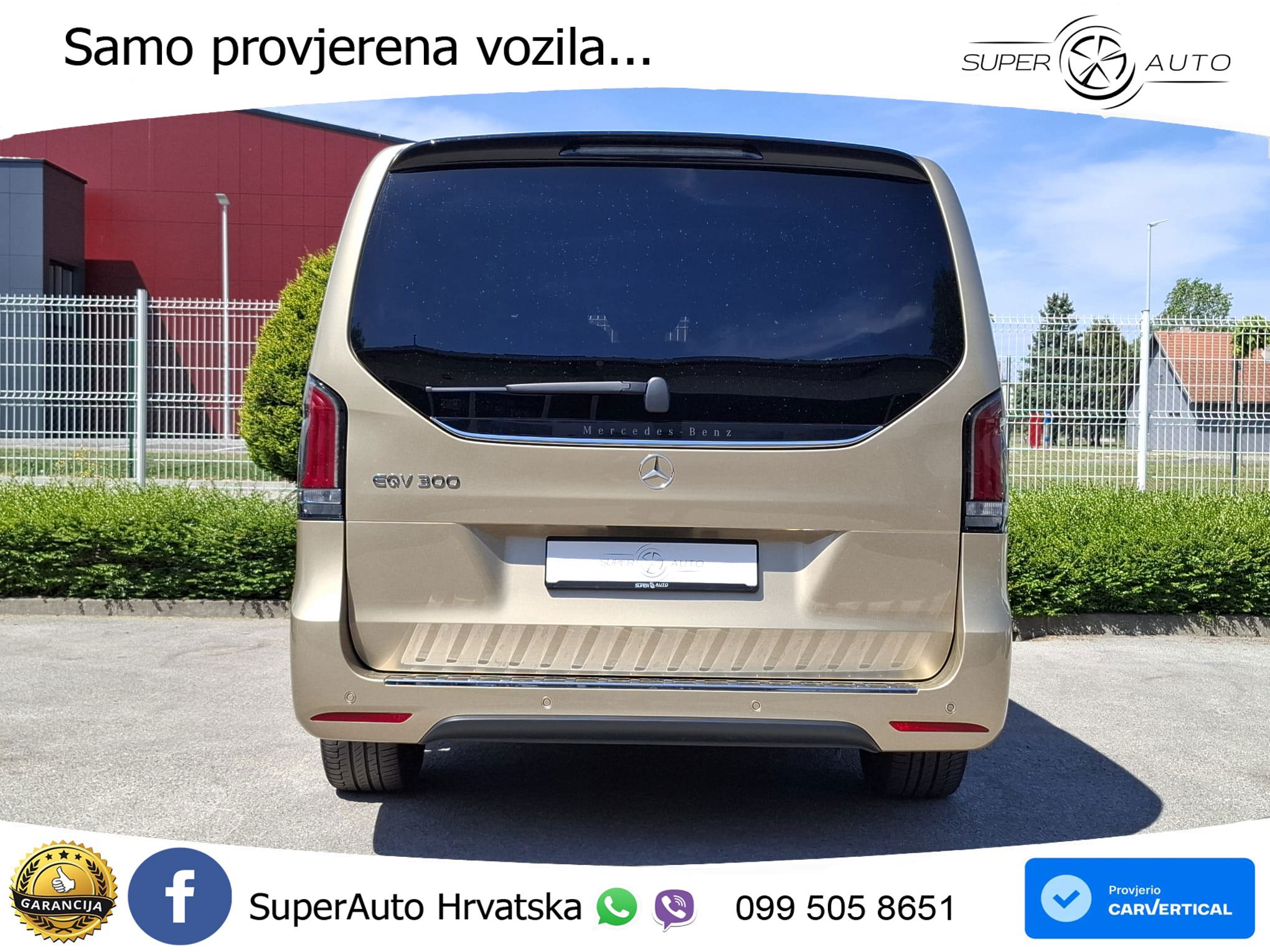 Mercedes EQV 300 Avantgarde Long 204 KS, ZRAČNI+ACC+GR SJED+360+PANO