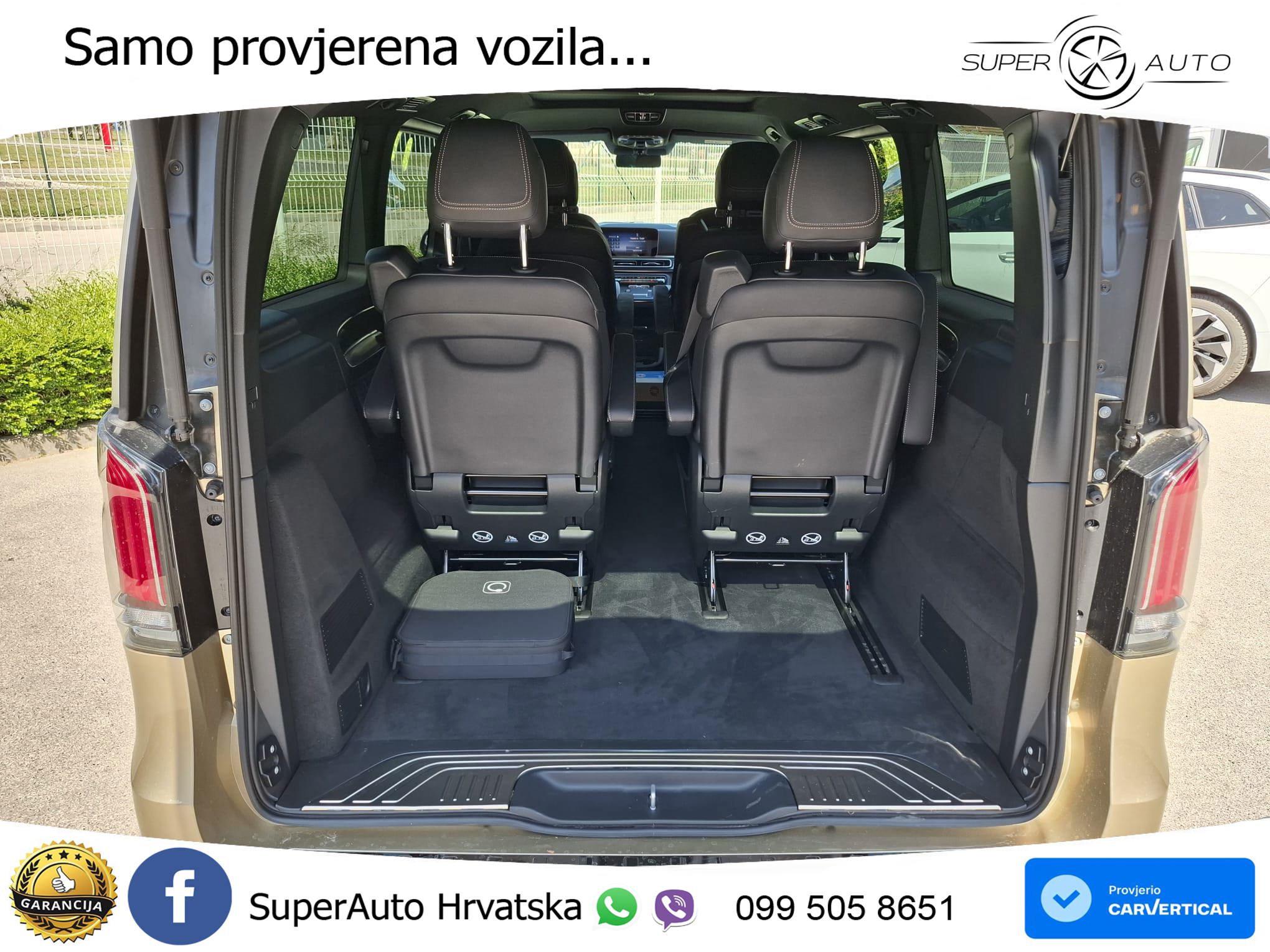 Mercedes EQV 300 Avantgarde Long 204 KS, ZRAČNI+ACC+GR SJED+360+PANO