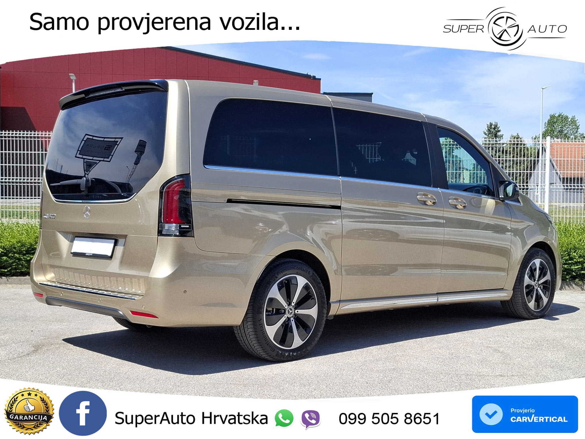 Mercedes EQV 300 Avantgarde Long 204 KS, ZRAČNI+ACC+GR SJED+360+PANO