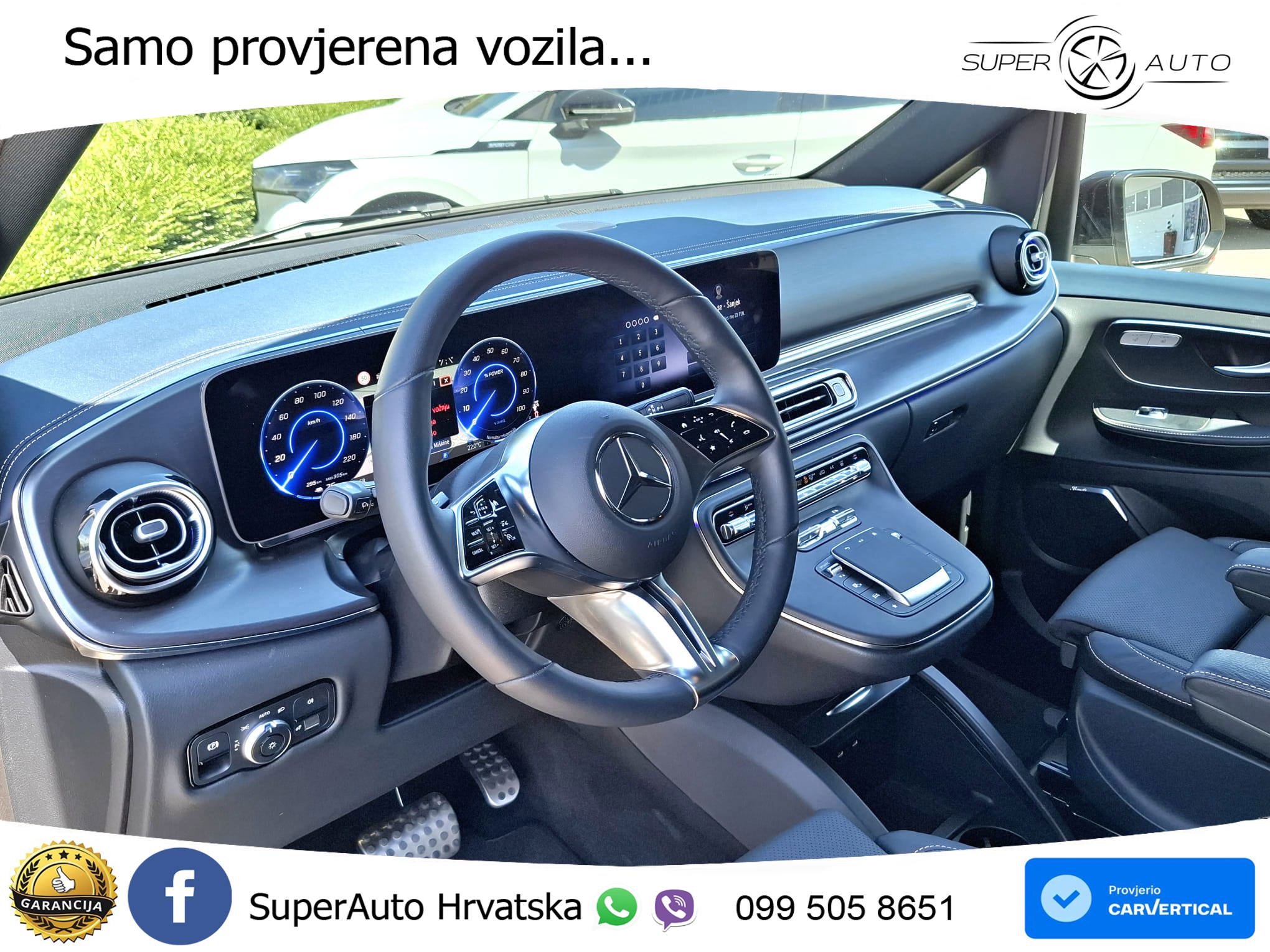 Mercedes EQV 300 Avantgarde Long 204 KS, ZRAČNI+ACC+GR SJED+360+PANO