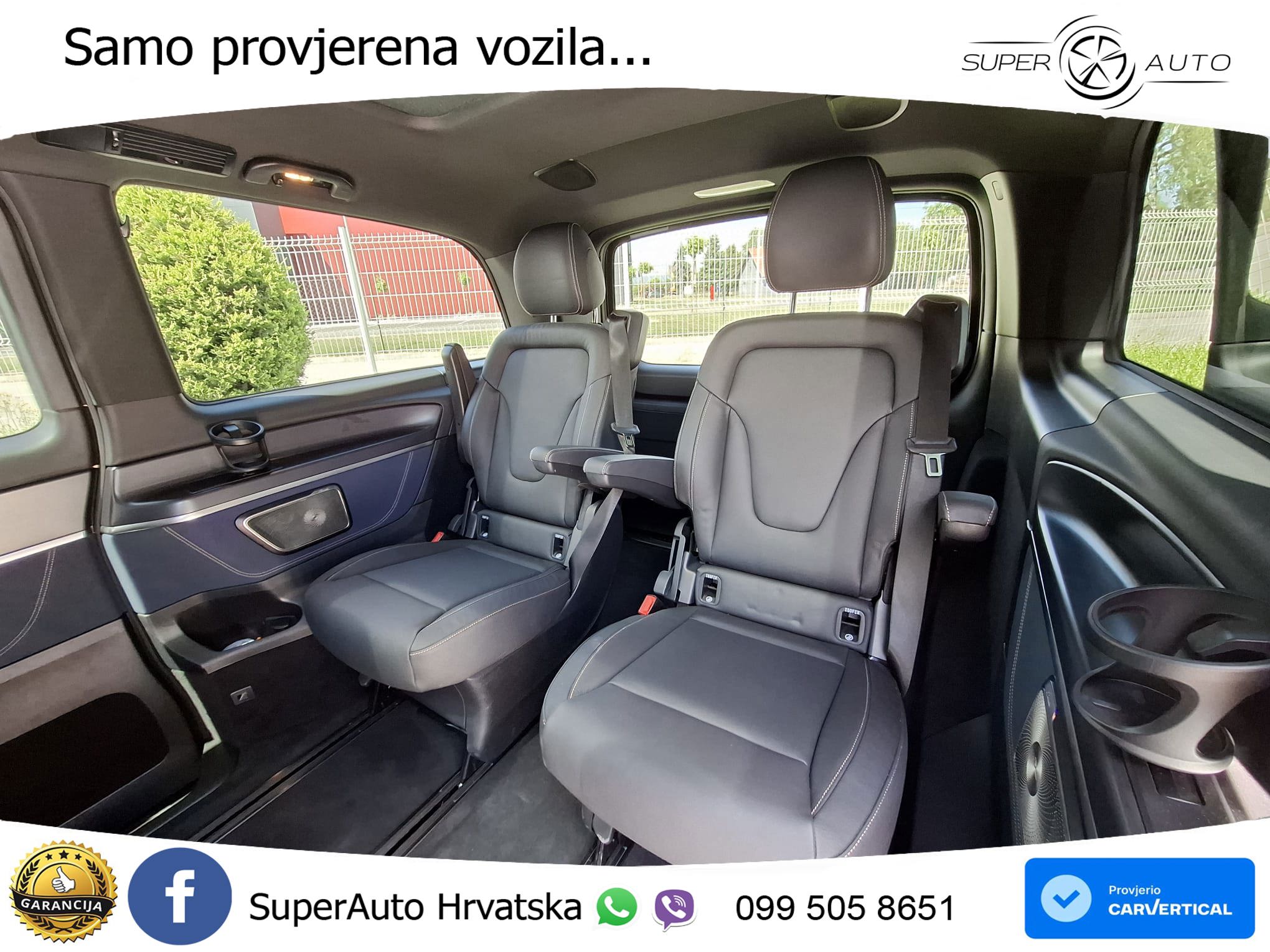Mercedes EQV 300 Avantgarde Long 204 KS, ZRAČNI+ACC+GR SJED+360+PANO