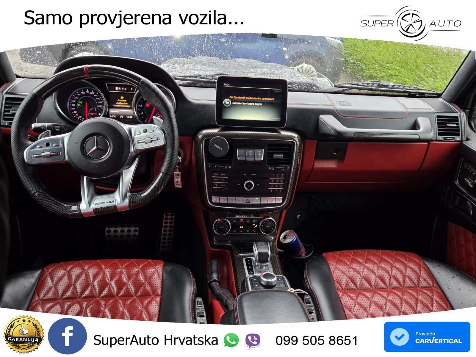 Mercedes G 63 V8 4M Aut. BRABUS 571 KS, REG 06/27 KAM+LED+4xGR SJED+PANO+NAVI
