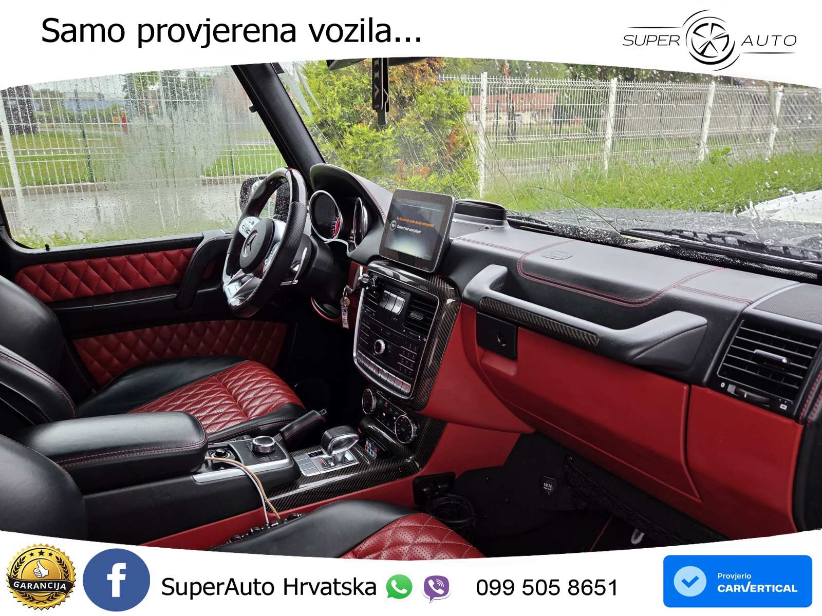 Mercedes G 63 V8 4M Aut. BRABUS 571 KS, REG 06/27 KAM+LED+4xGR SJED+PANO+NAVI