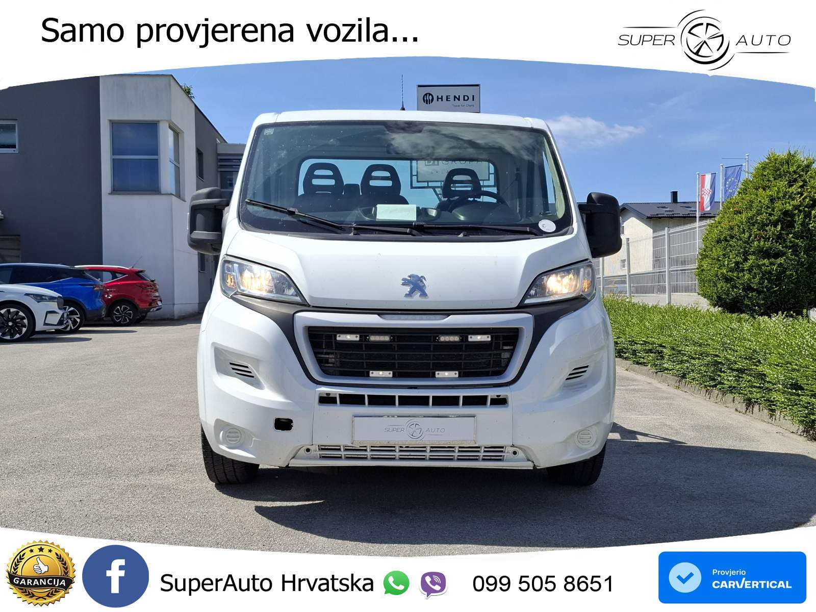 Peugeot Boxer 2.2 HDI 148 KS, REG 12/26 KLIMA